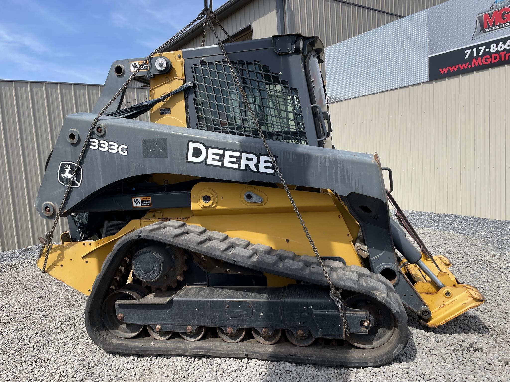 2016 Deere 333G Skid Steer