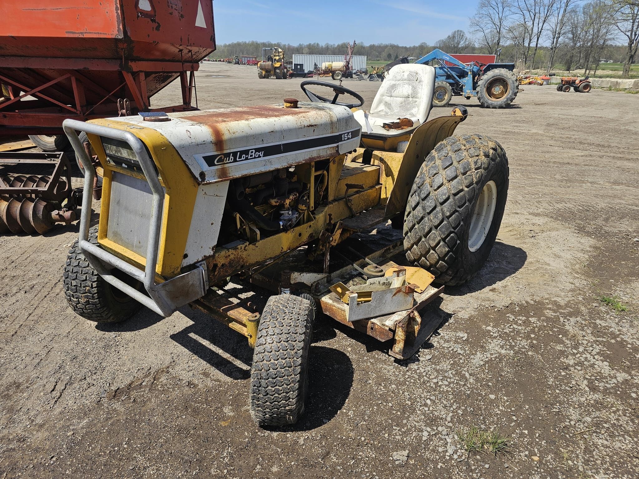 1969 International Harvester Cub 154 Lo-Boy Tractor