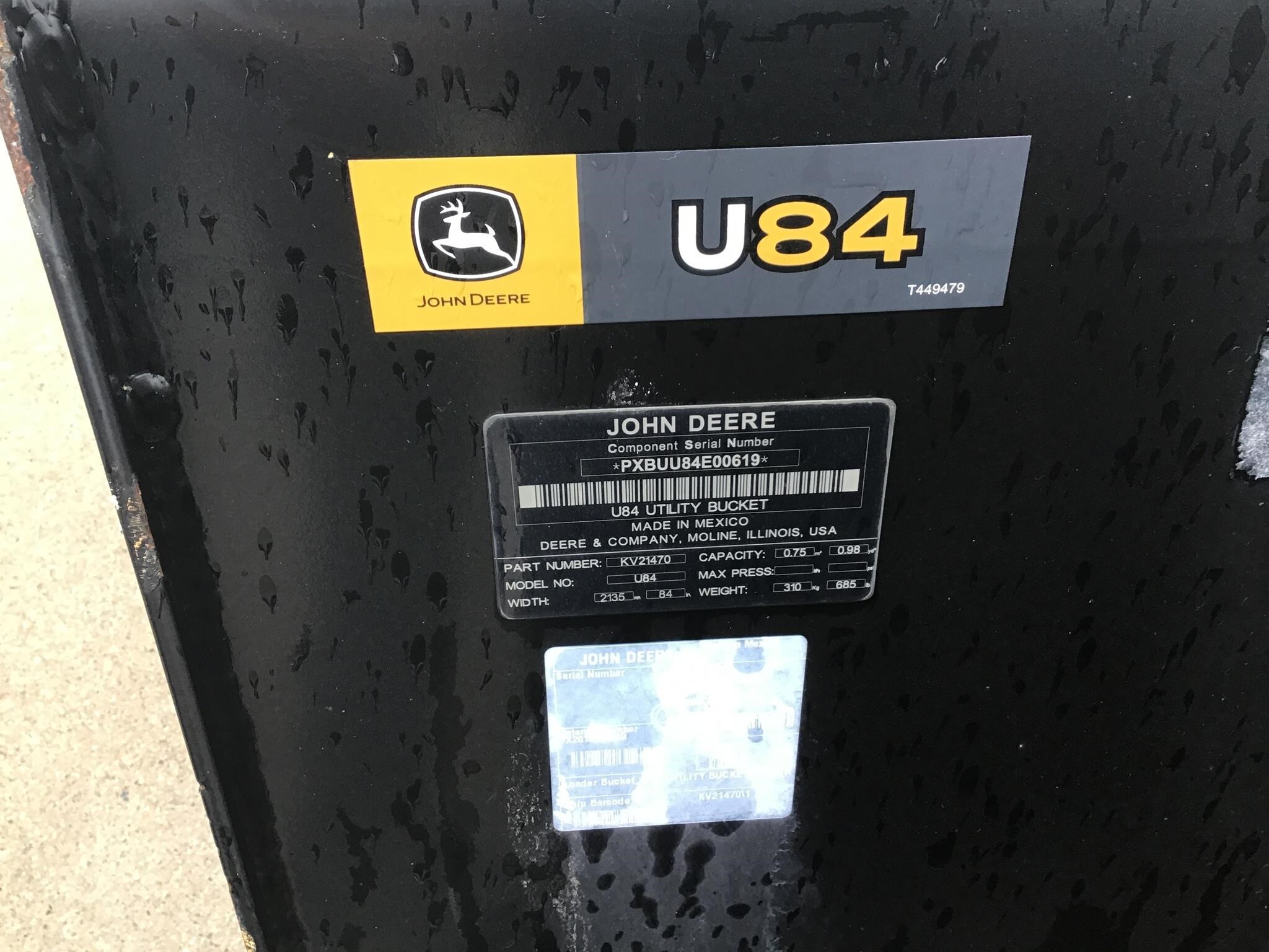 2019 Deere 330G Skid Steer