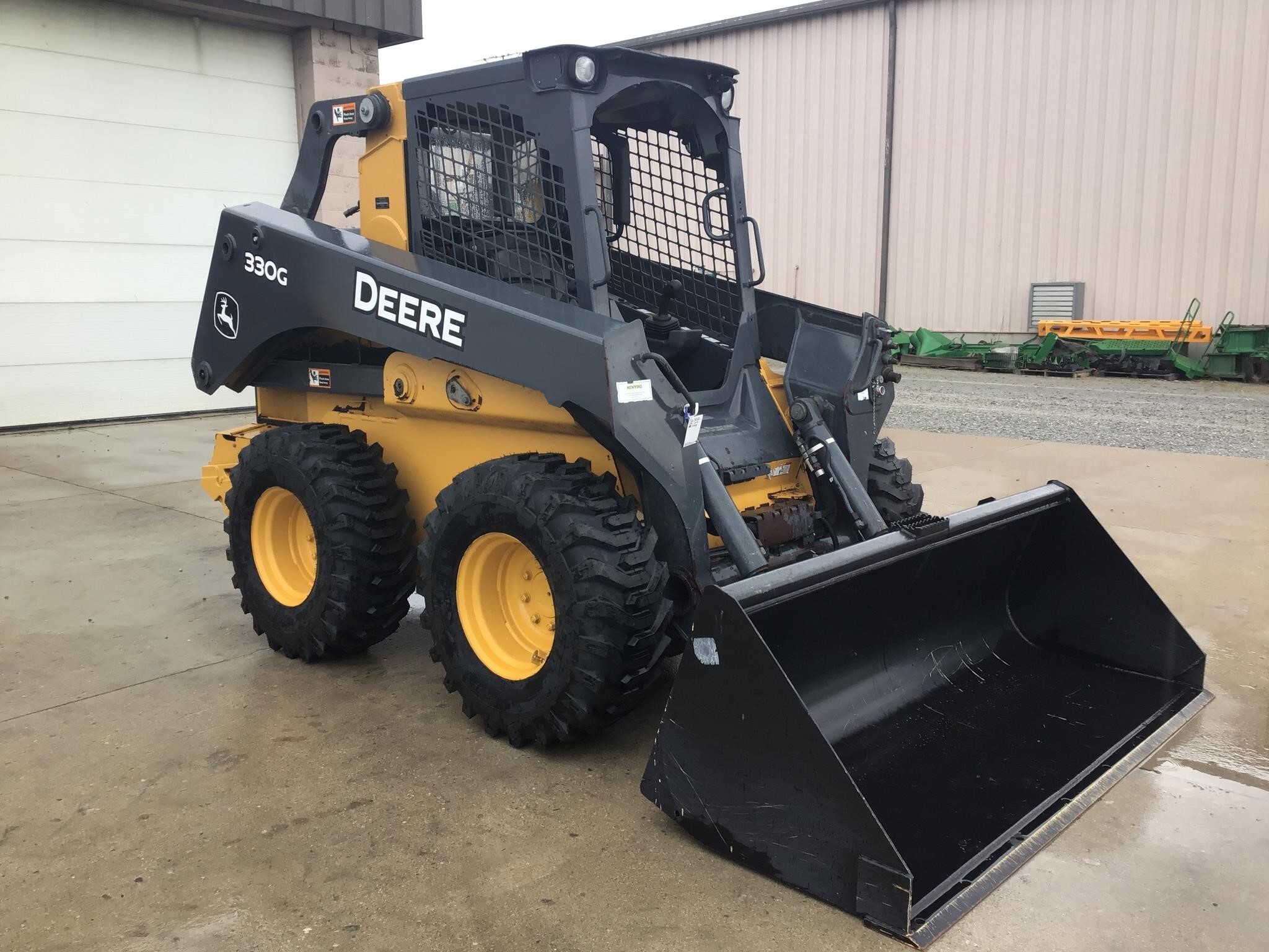2019 Deere 330G Skid Steer