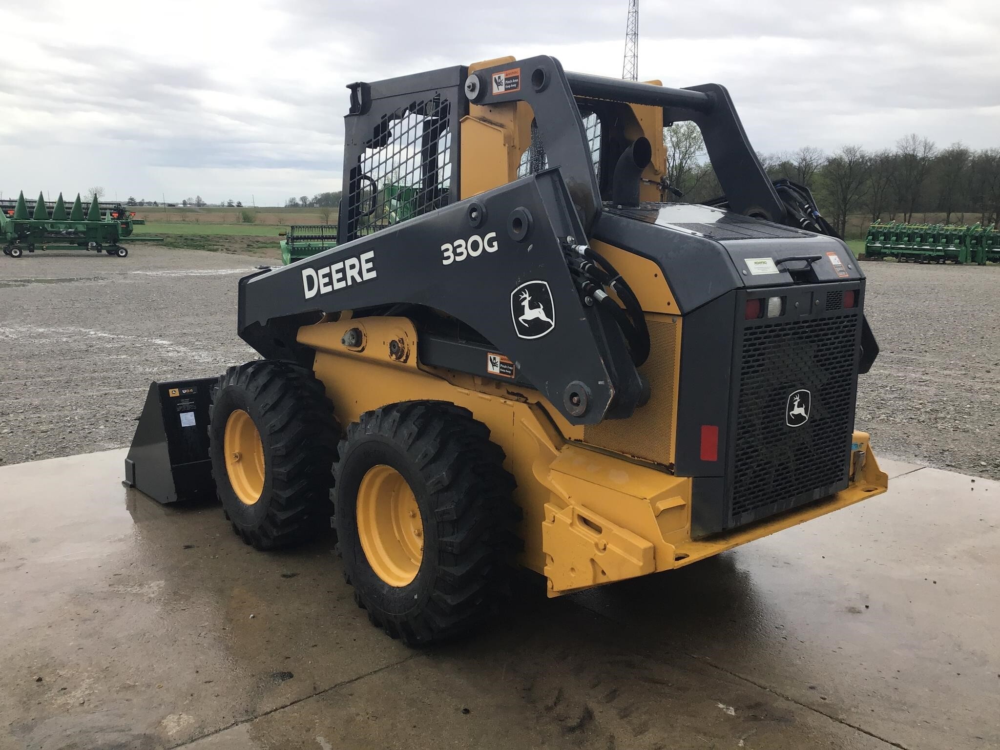 2019 Deere 330G Skid Steer