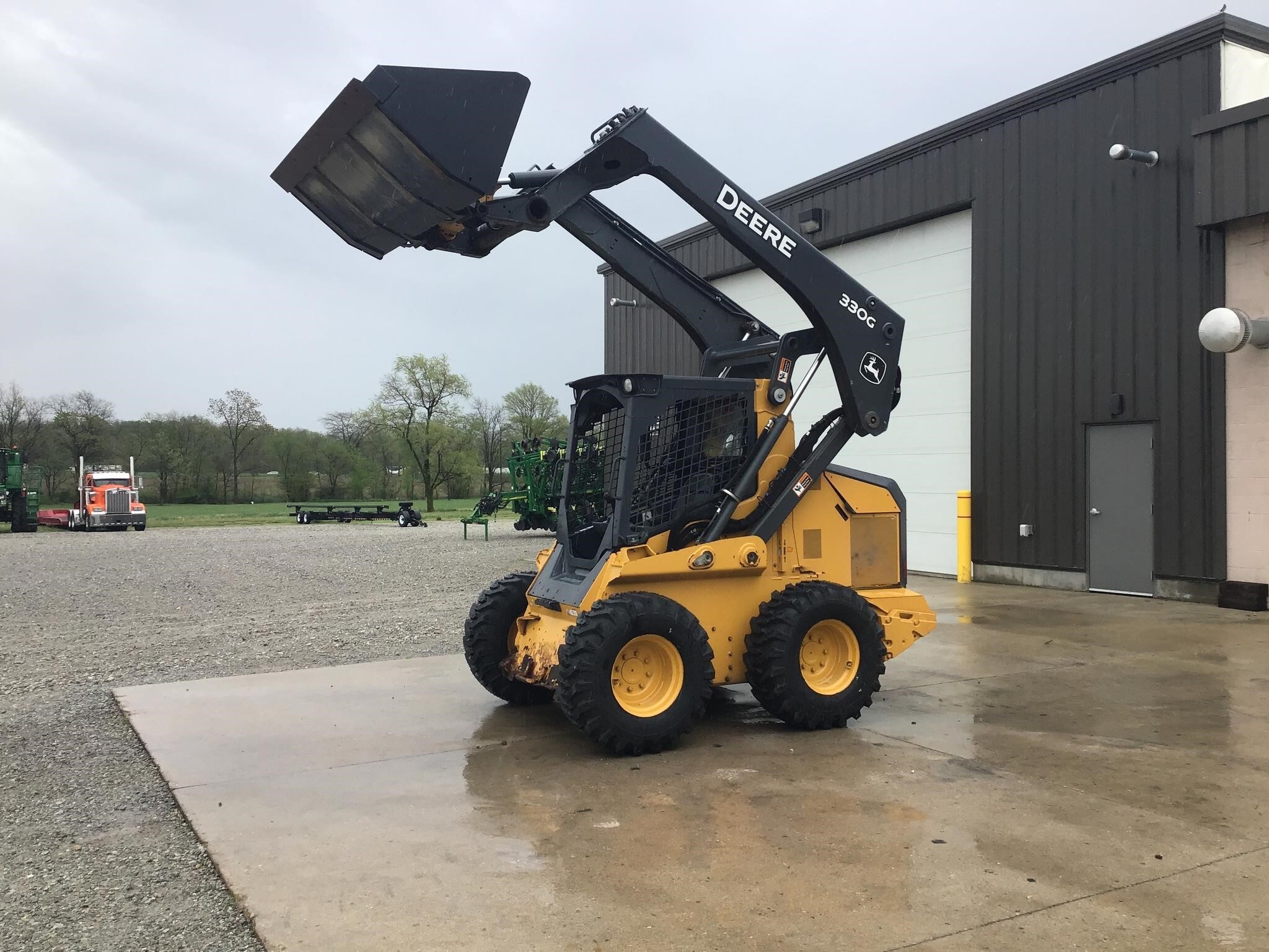 2019 Deere 330G Skid Steer