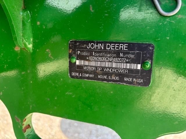 2023 John Deere W260R Self-Propelled Windrowers and Swather