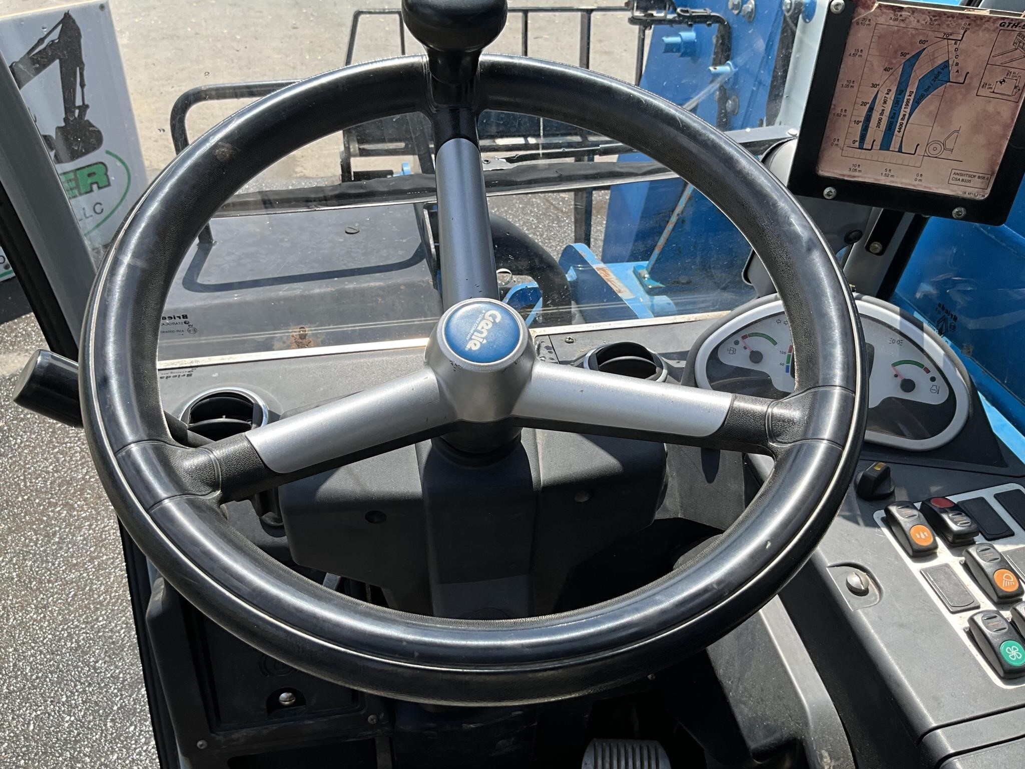 2015 Genie GTH5519 Telehandler