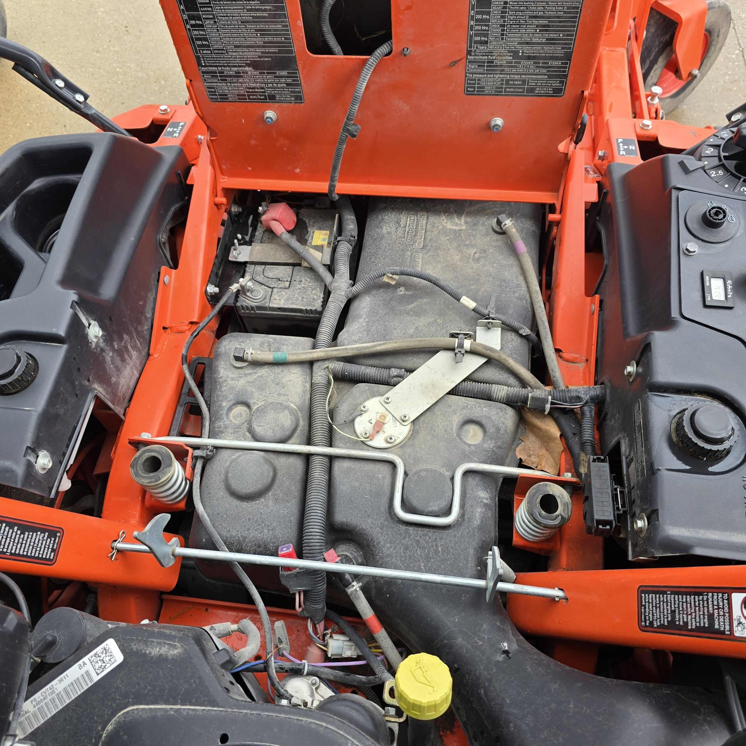 2011 Kubota Z725 Lawn Mower
