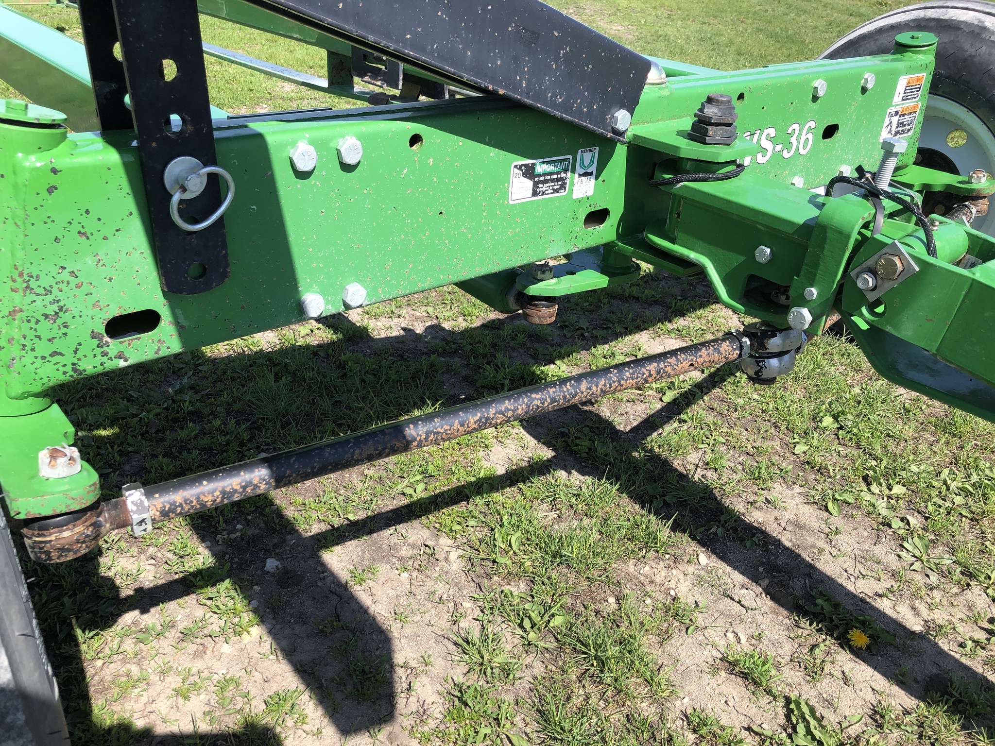 2014 Unverferth AWS36 Header Trailer