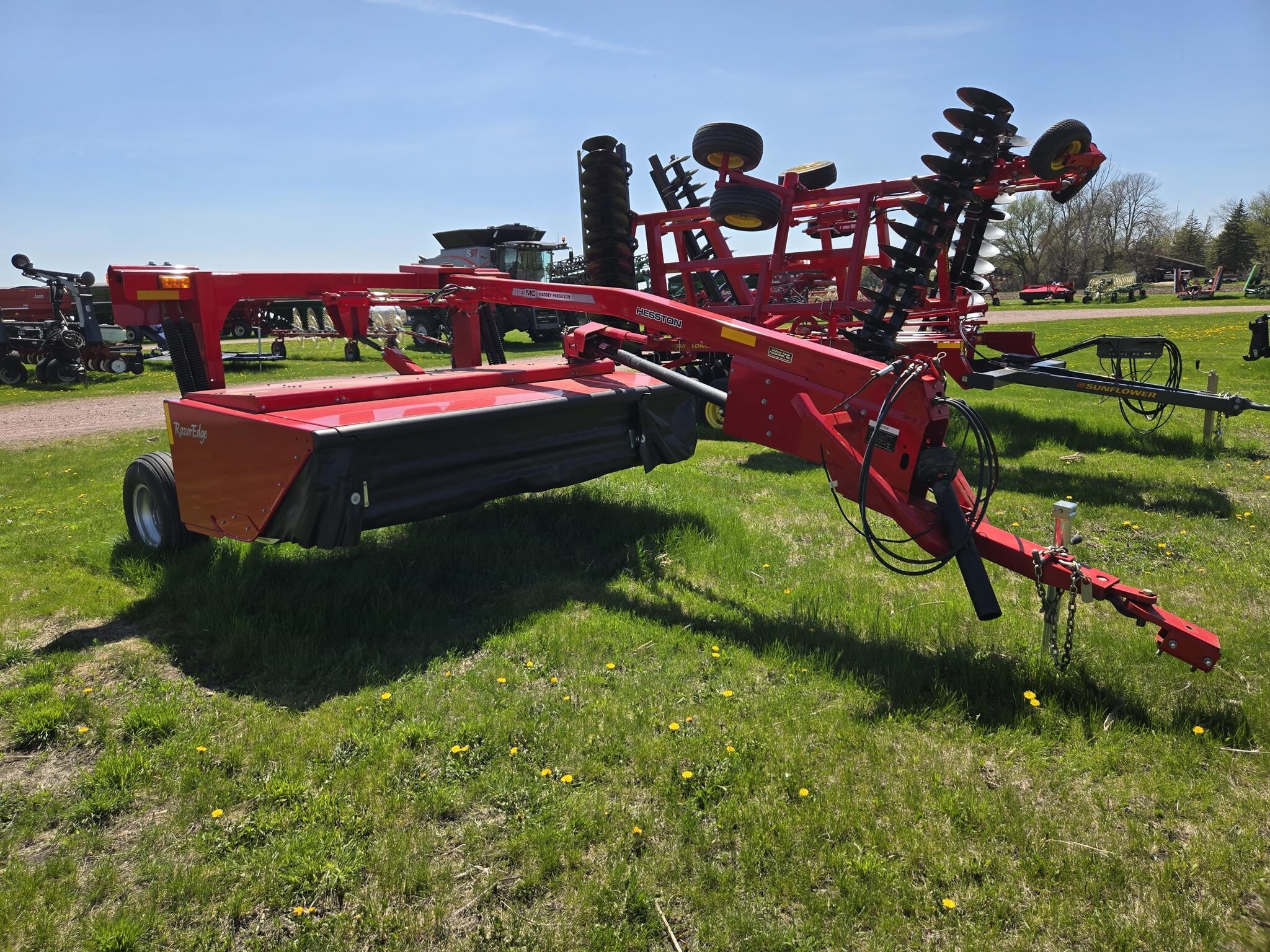 2025 Massey Ferguson 1373 Pull-Type Windrowers and Swather