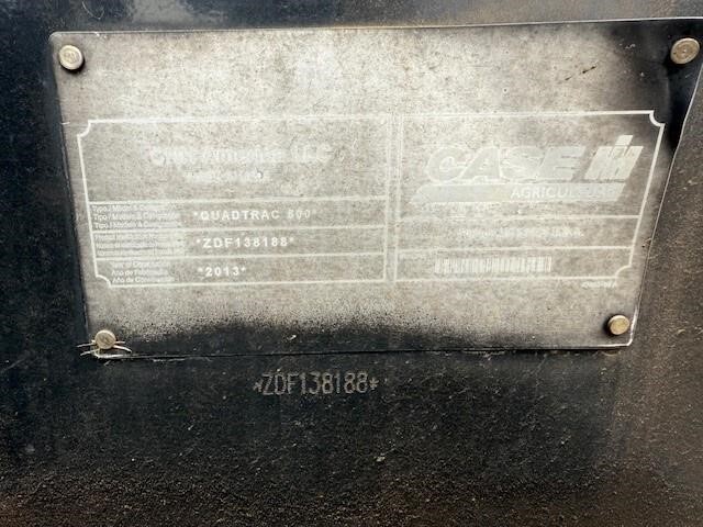 2014 Case IH Steiger 500 RowTrac Tractor