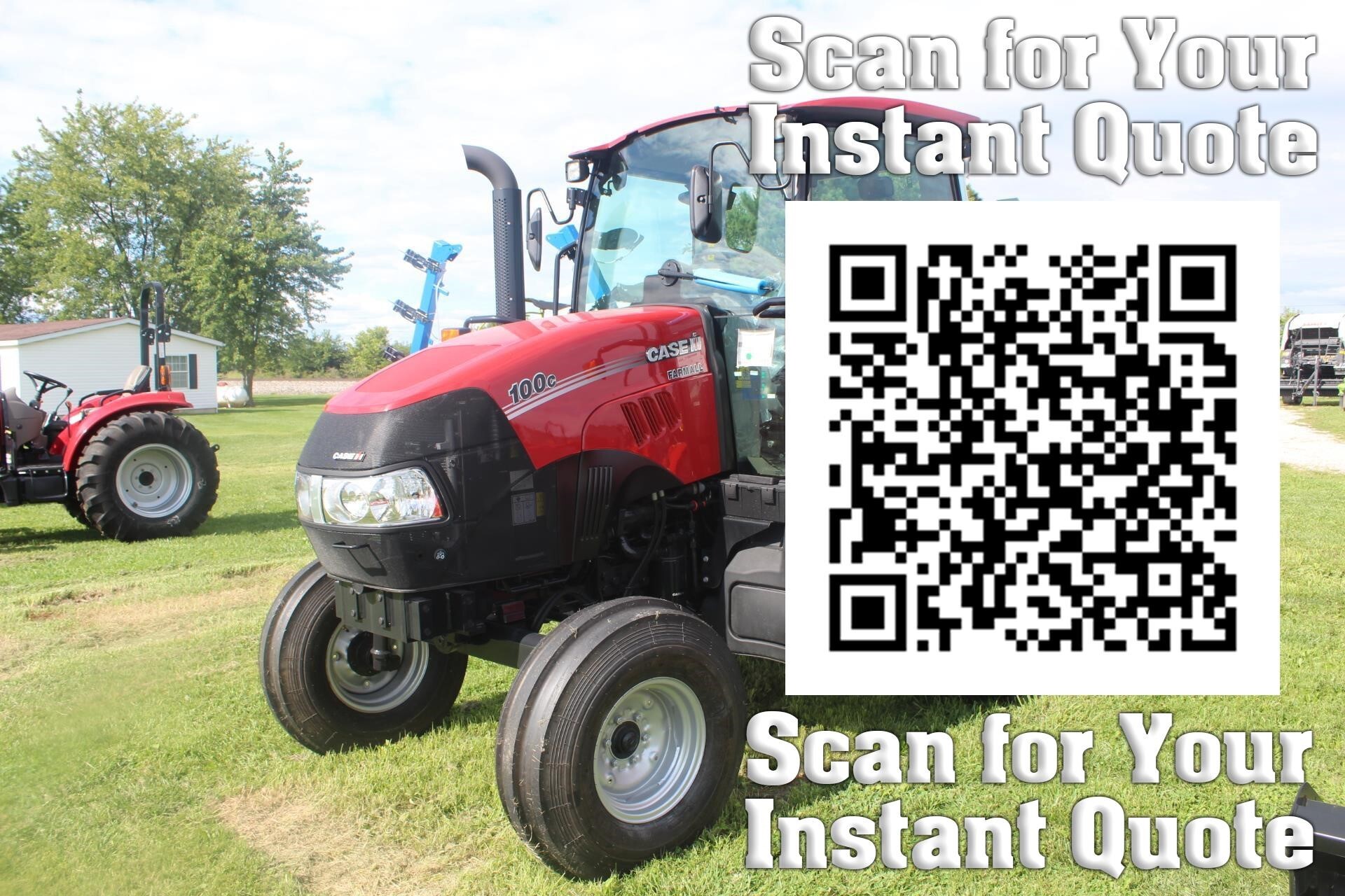  Case IH Farmall 100C Tractor