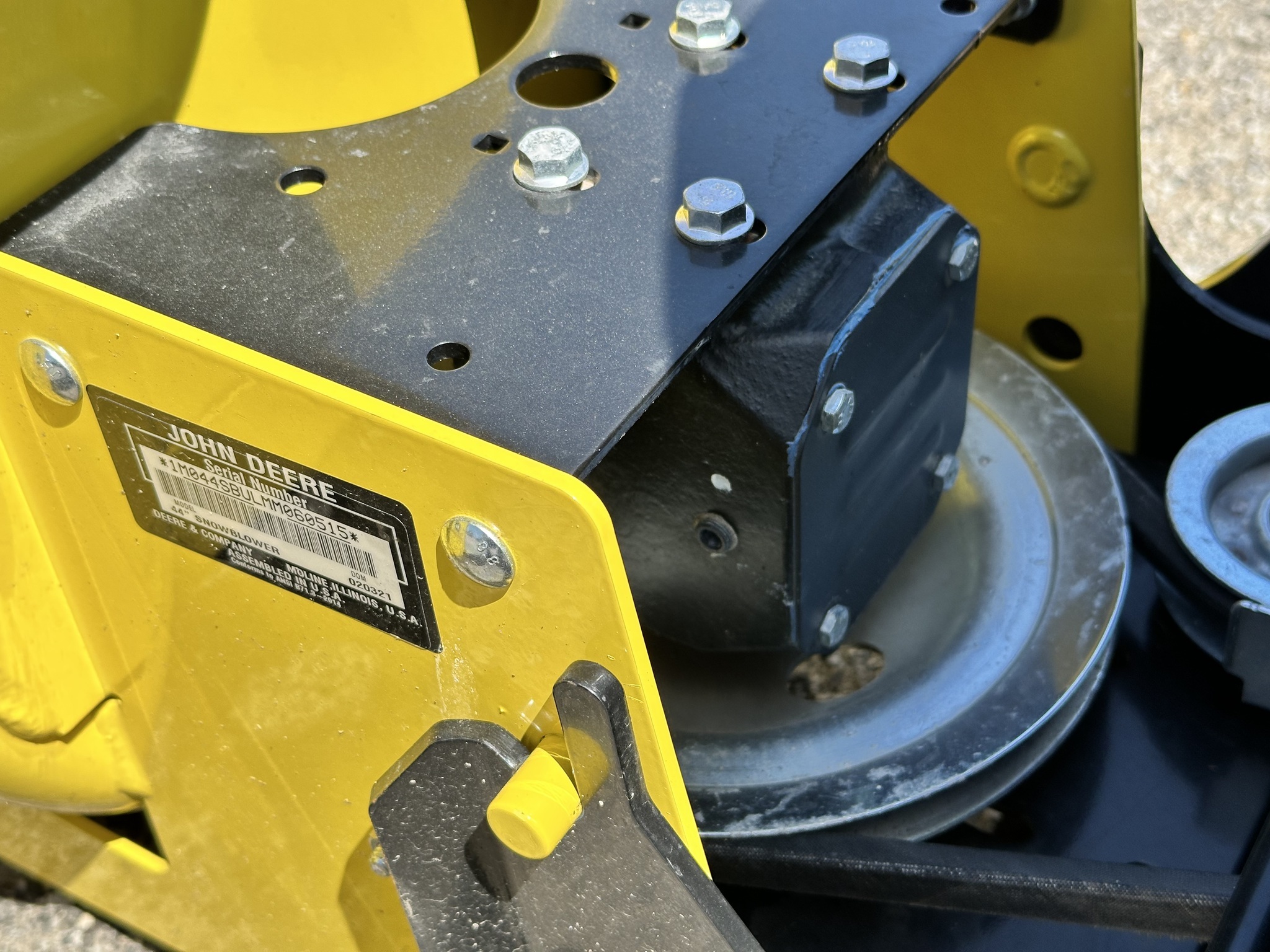 2021 John Deere 44 Snow Blower