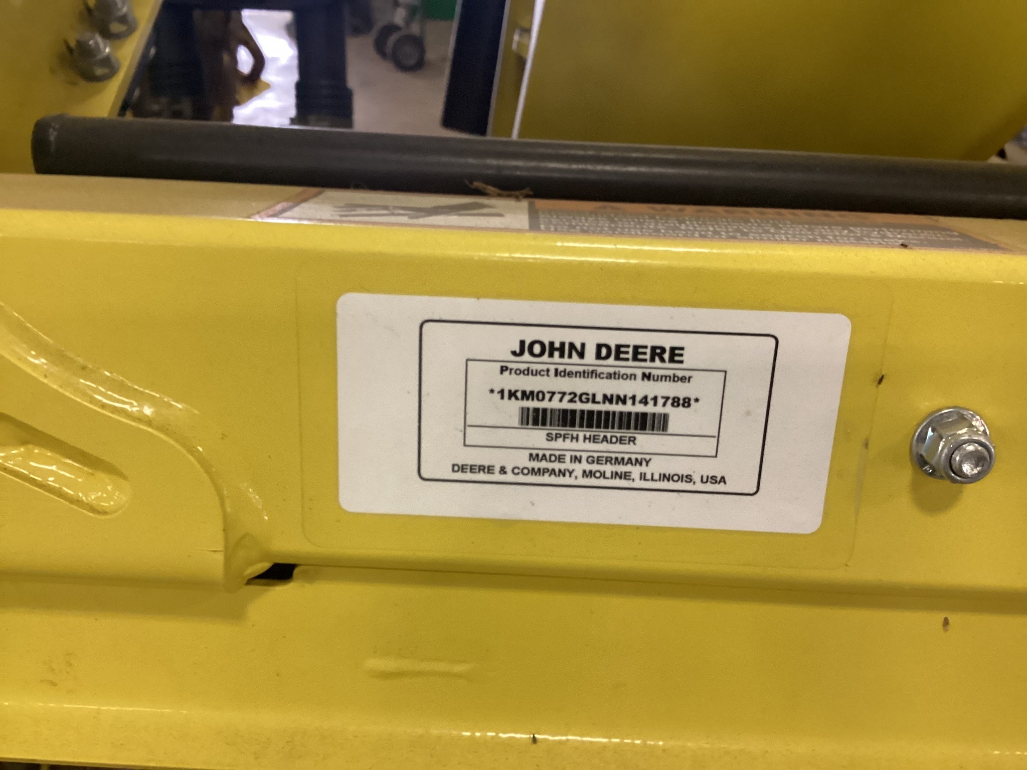 2022 John Deere 772 Corn Head
