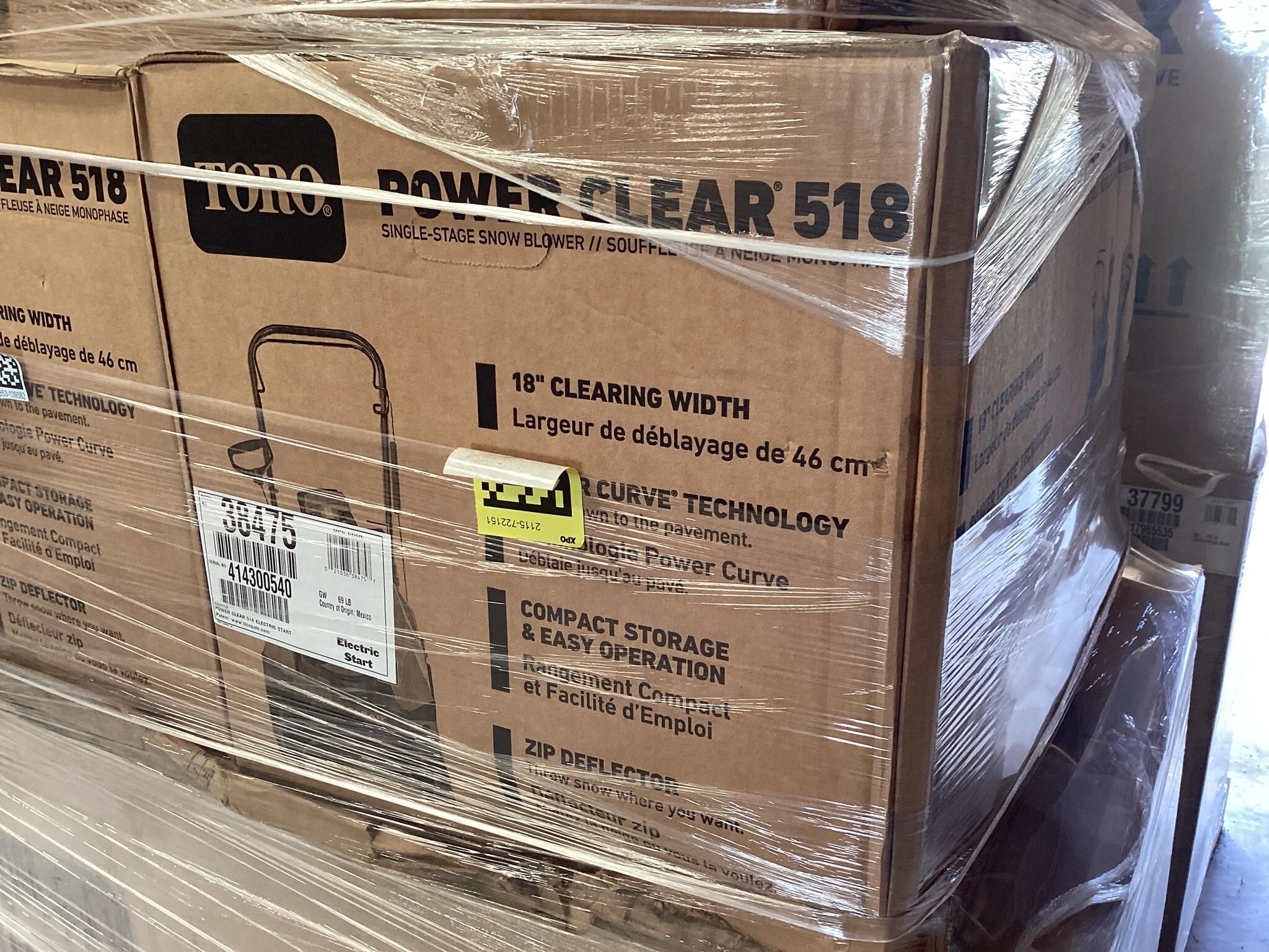 2024 Toro POWER CLEAR 518 ZE Snow Blower