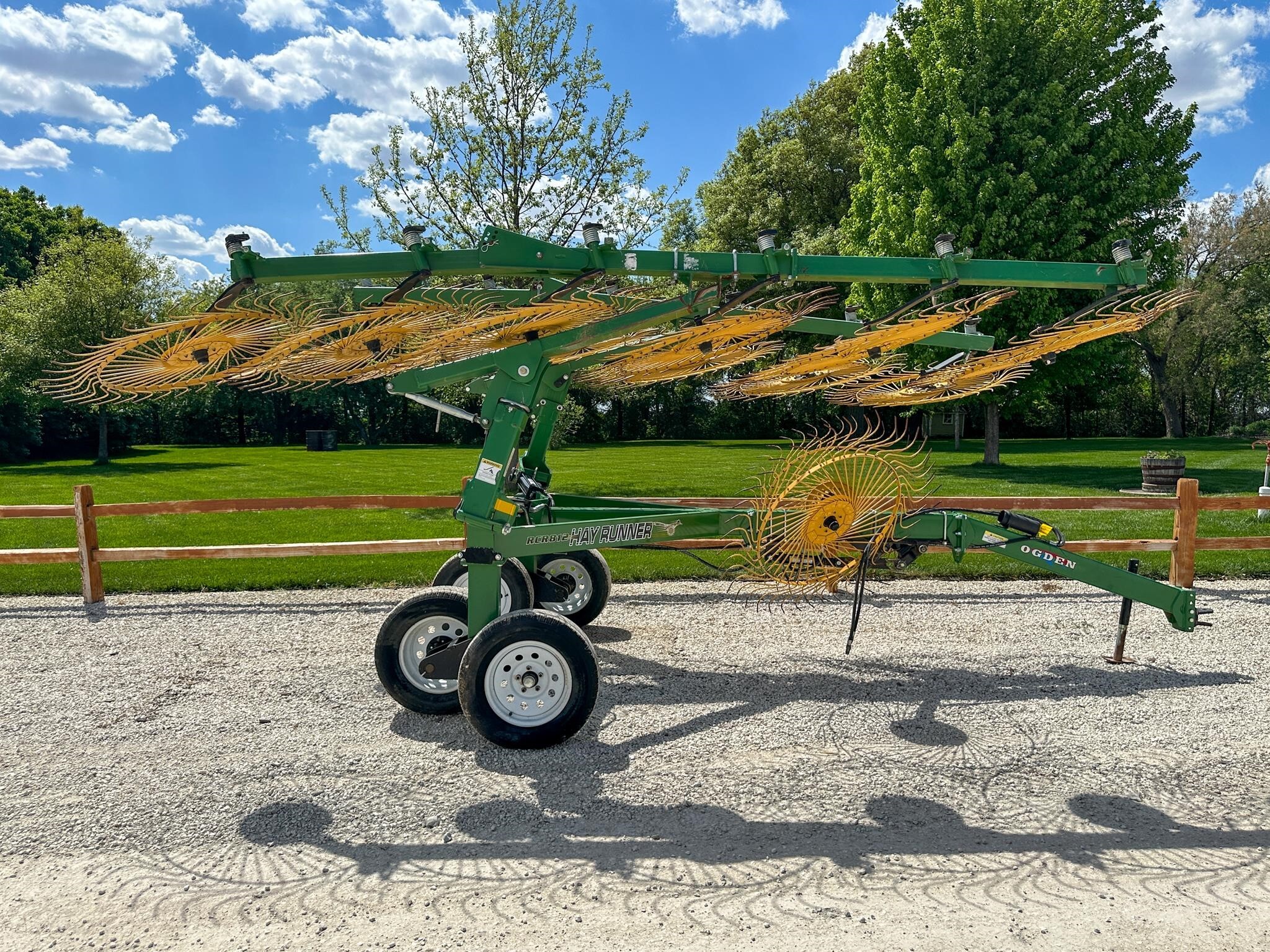 2019 Ogden Metalworks RCR812 Rake