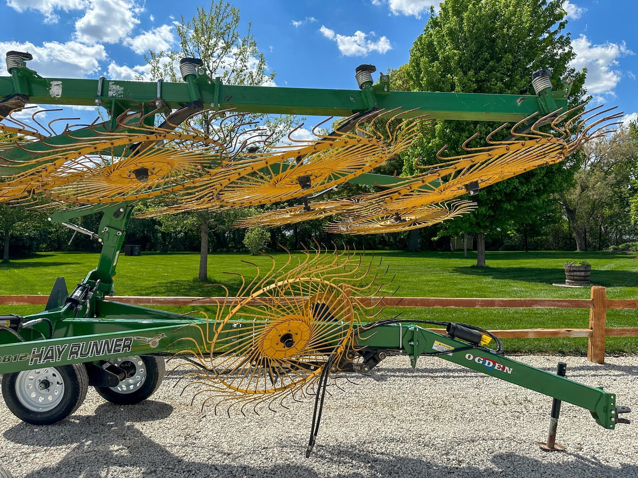 2019 Ogden Metalworks RCR812 Rake