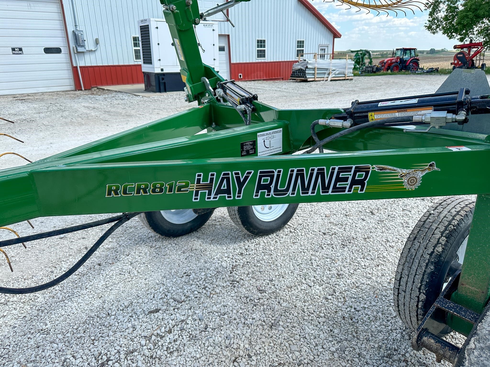 2019 Ogden Metalworks RCR812 Rake