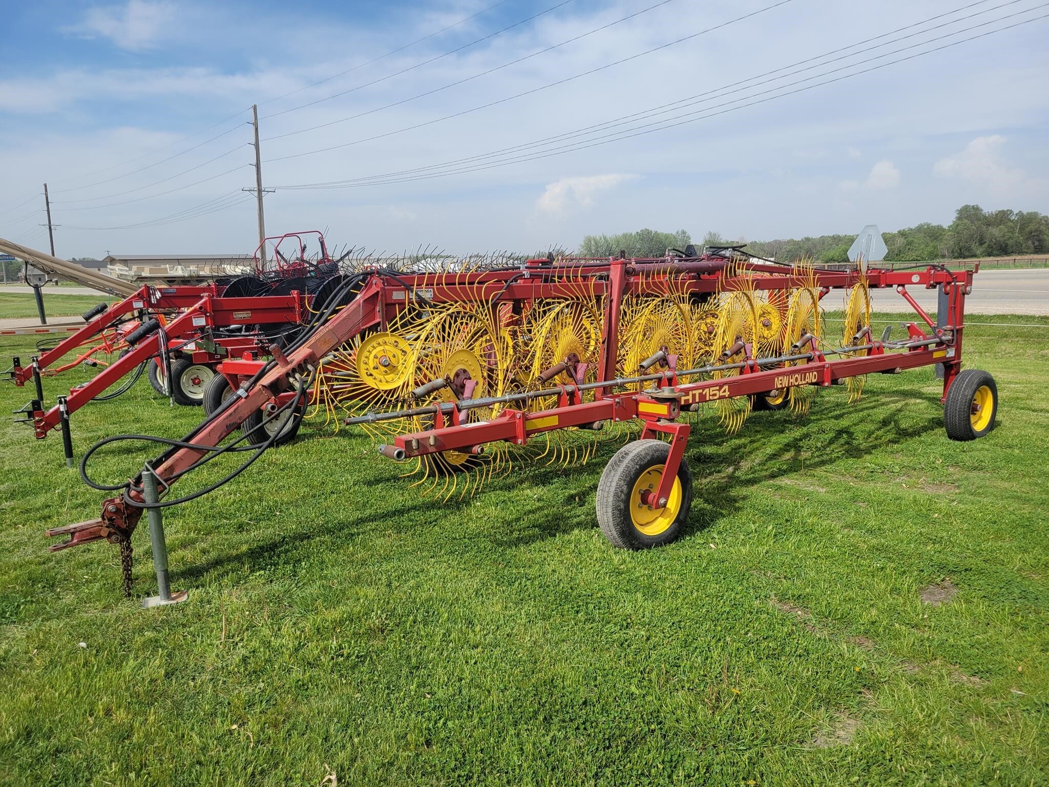 2008 New Holland HT154 Rake