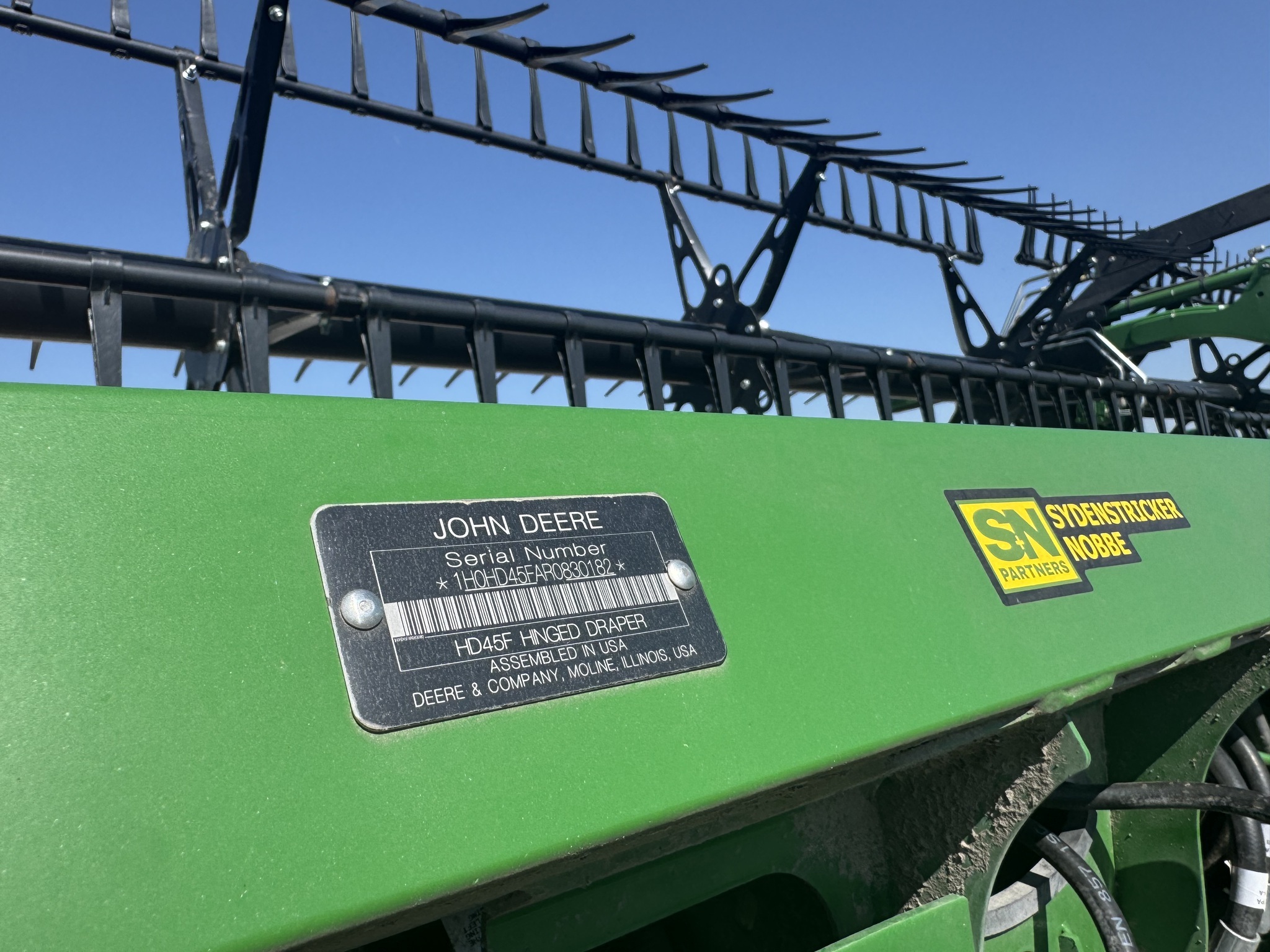 2024 John Deere HD45F Platform