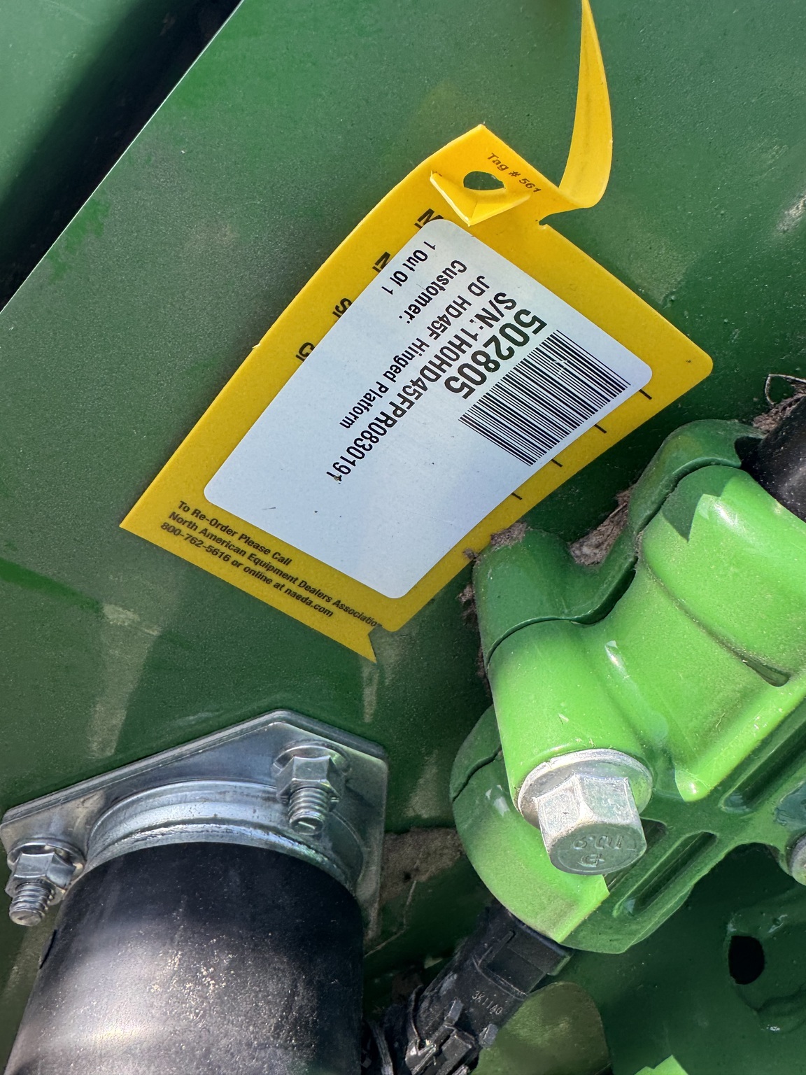 2024 John Deere HD45F Platform