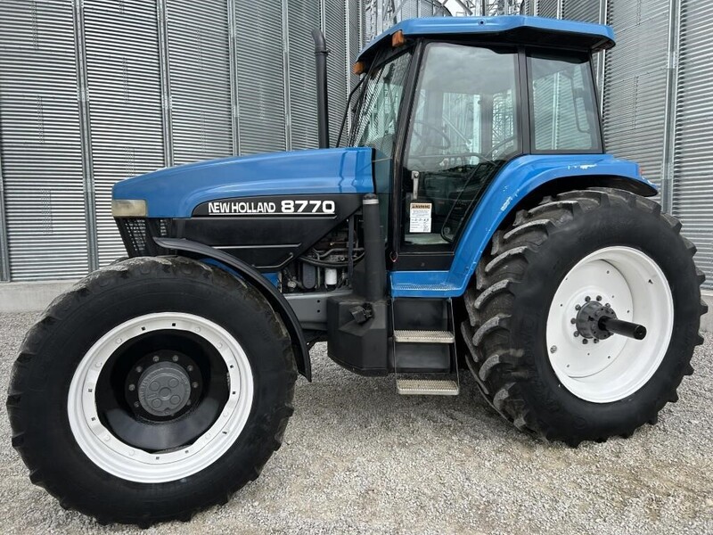 エデル TractorData.com New Holland 8770 tractor information