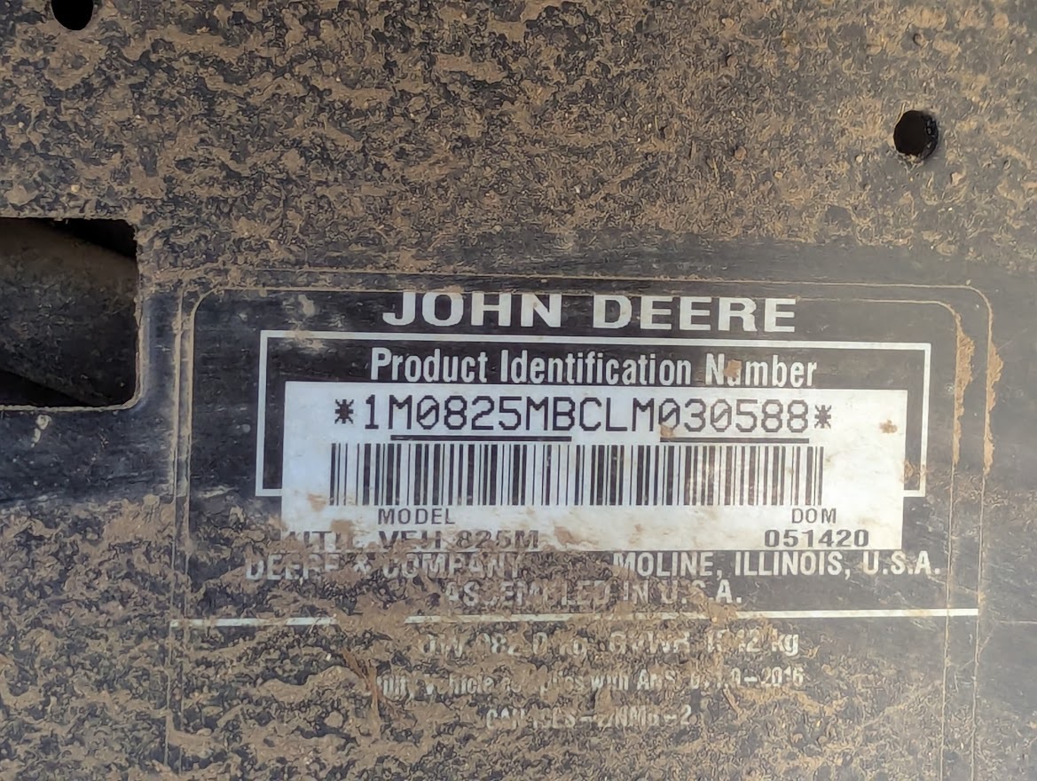 2020 John Deere XUV 825M S4 ATVs and Utility Vehicle