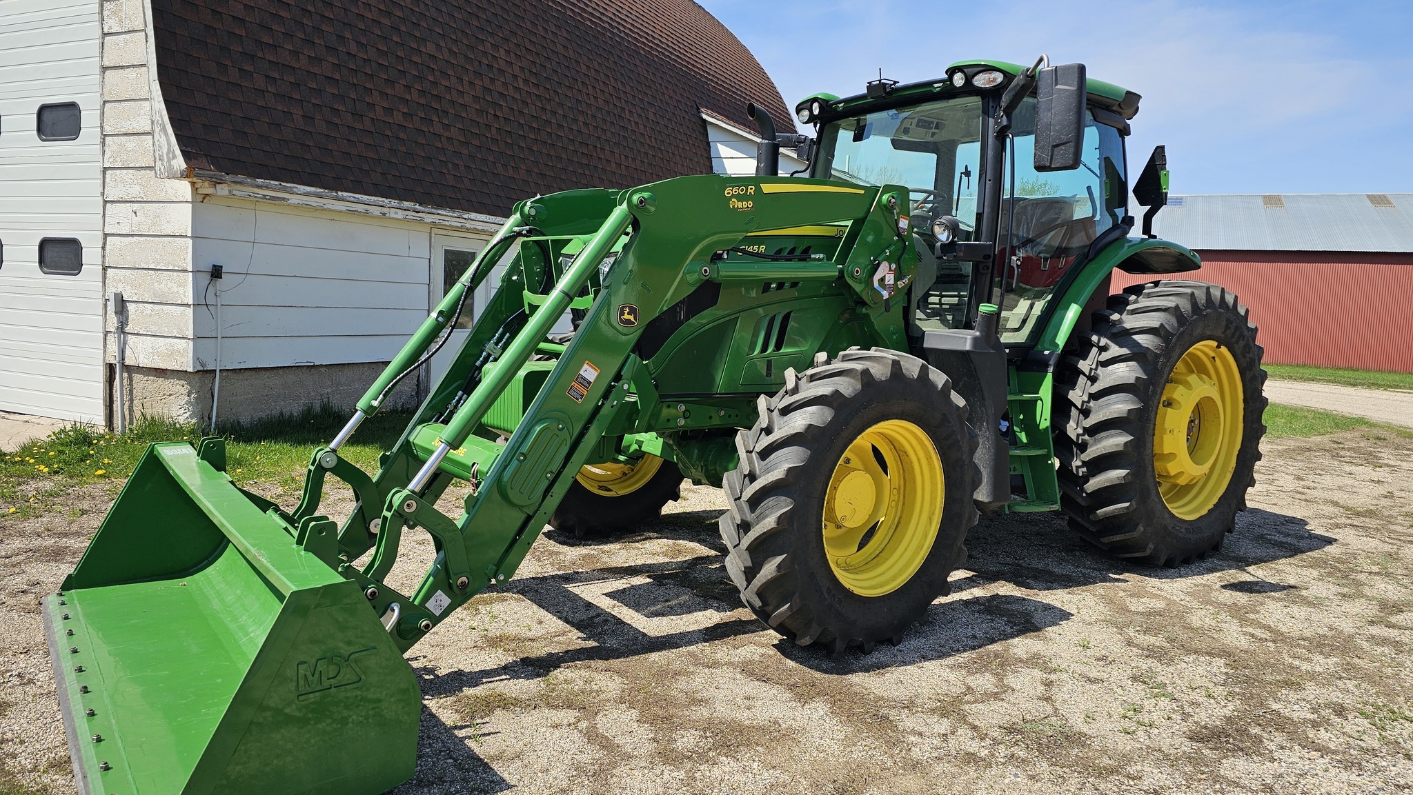 2020 John Deere 6145R Tractor