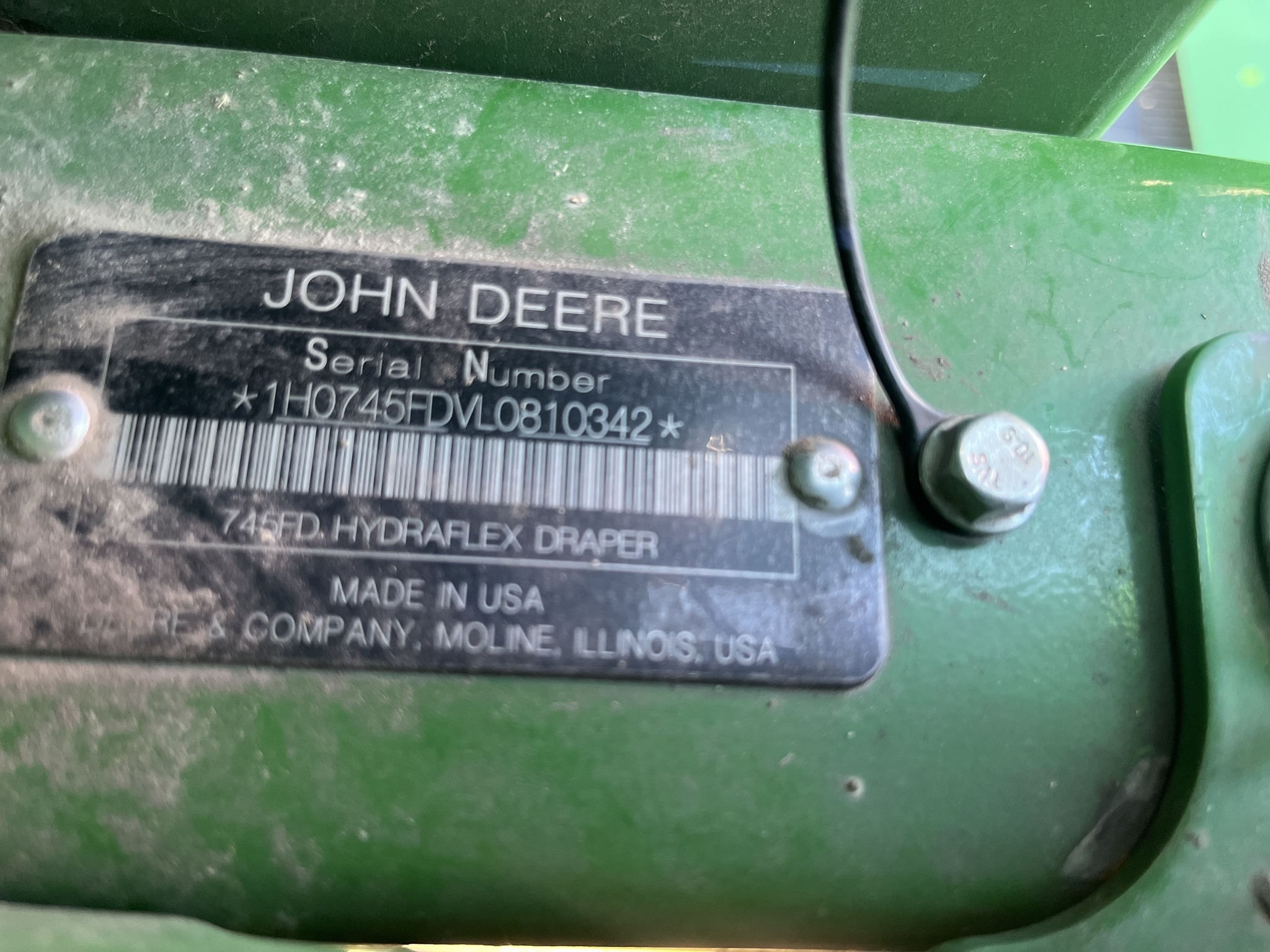 2020 John Deere 745FD Platform