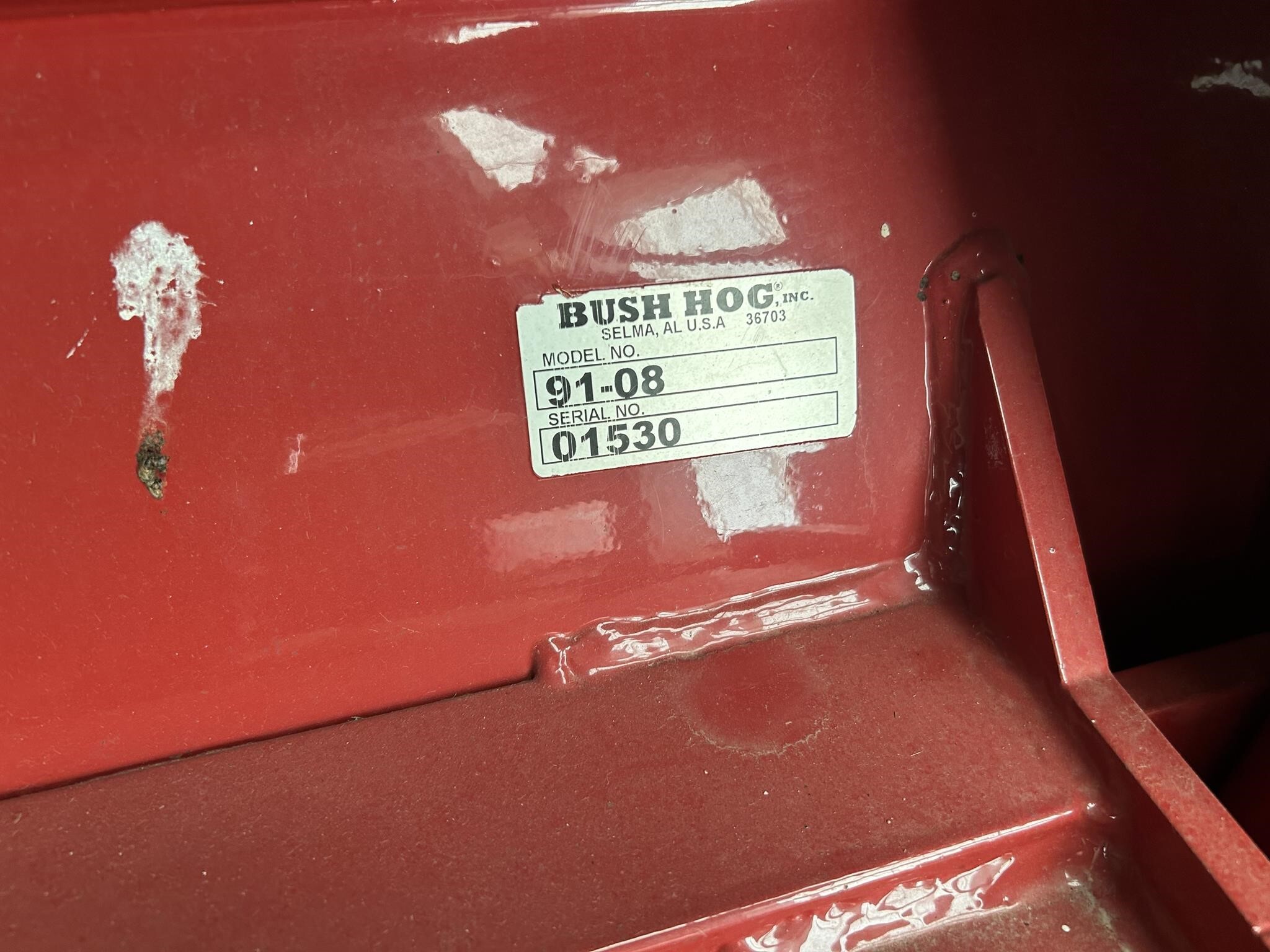 2022 Bush Hog 91-08 Blade