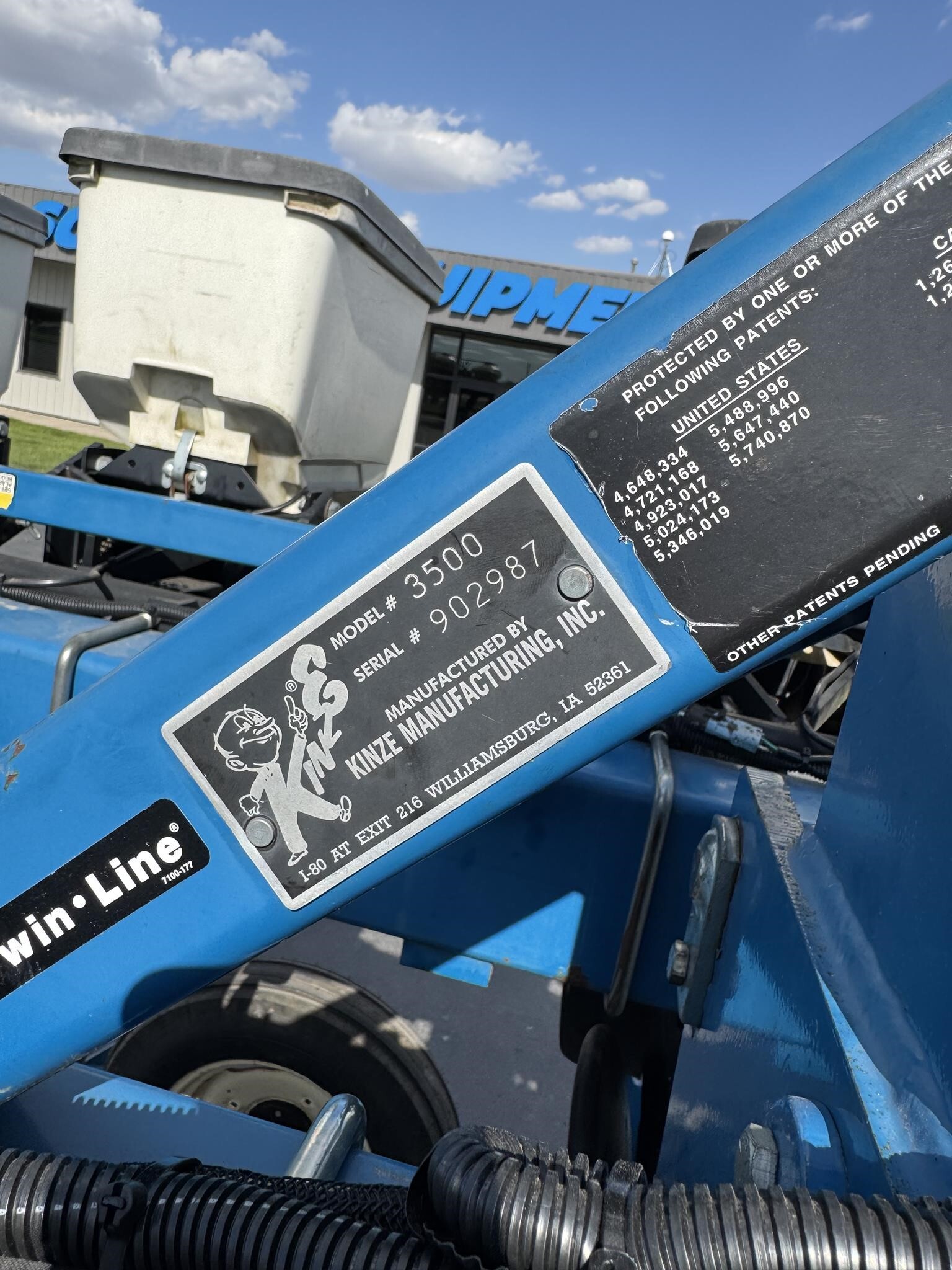 2006 Kinze 3500 Planter