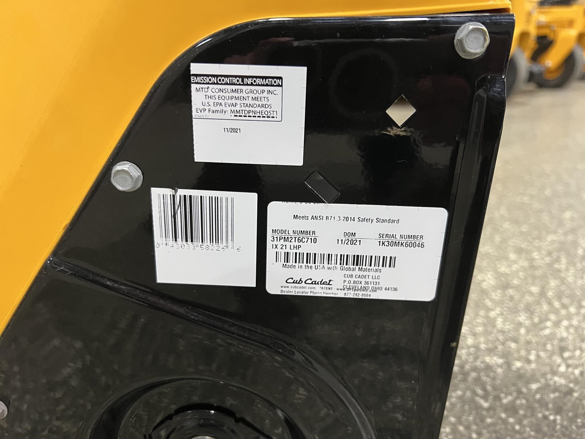 2023 Cub Cadet 1X 21LHP Snow Blower