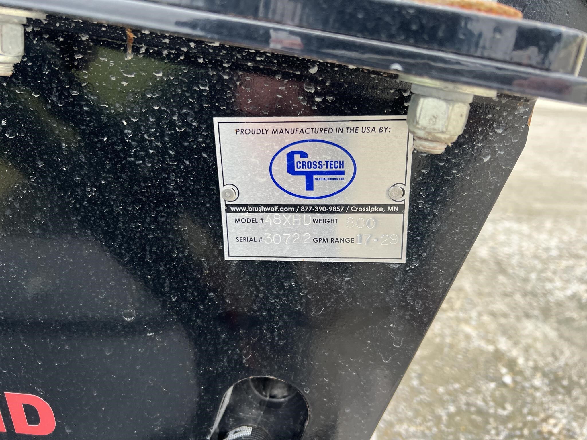 2022 Wolf 48XD Rotary Cutter