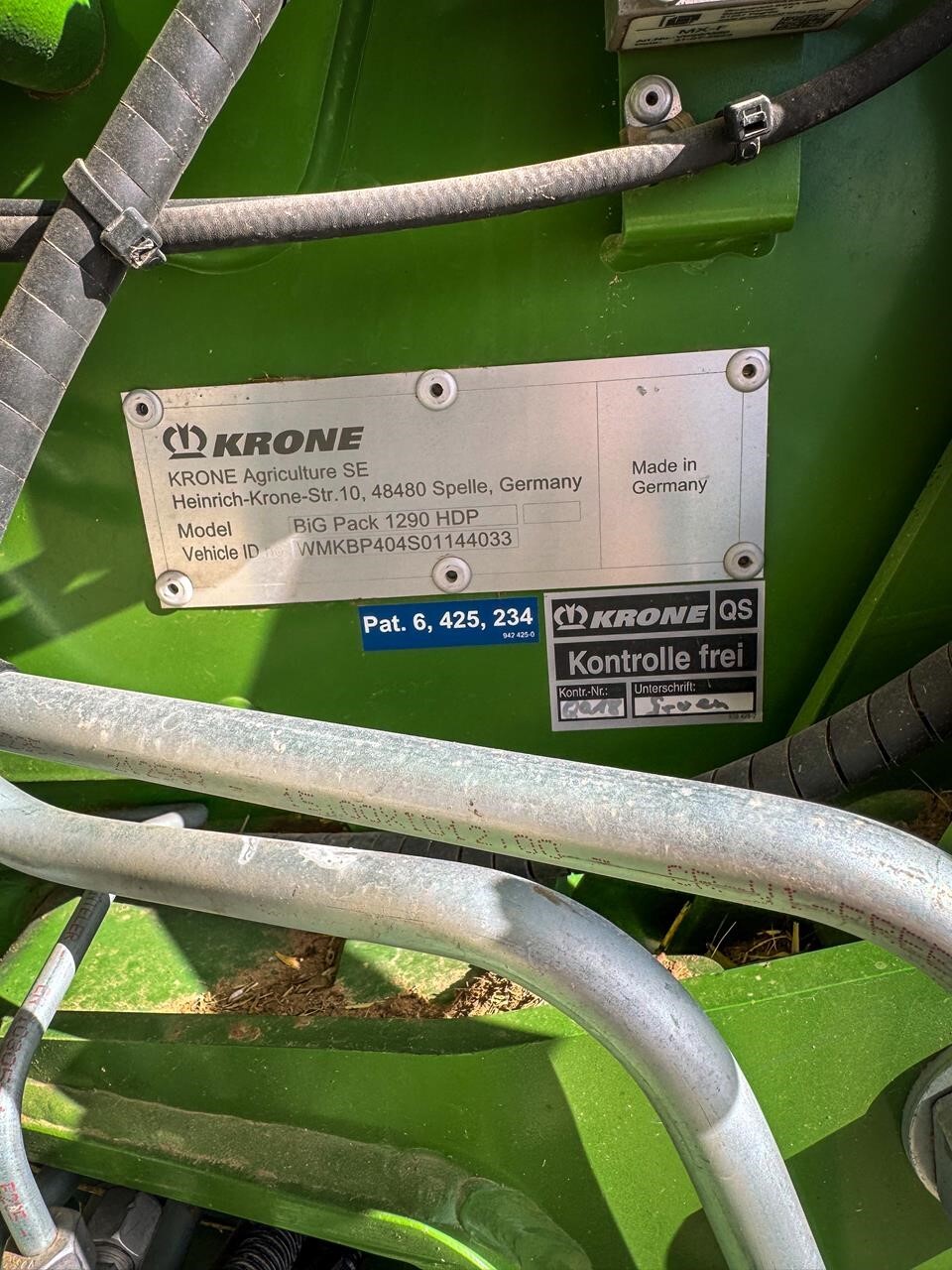 2024 Krone BP1290HDP HS Big Square Baler