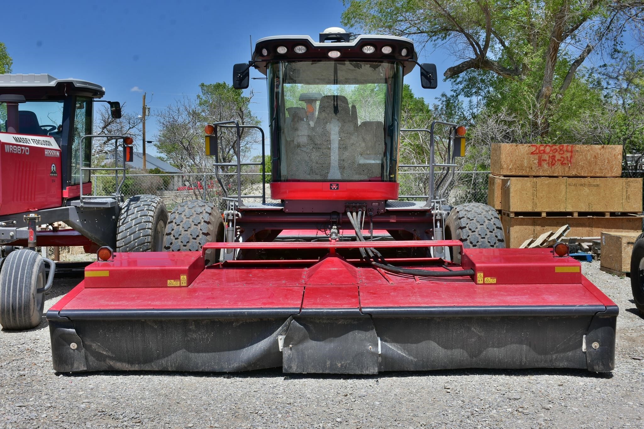 2015 Massey Ferguson WR9870 Self-Propelled Windrowers and Swather