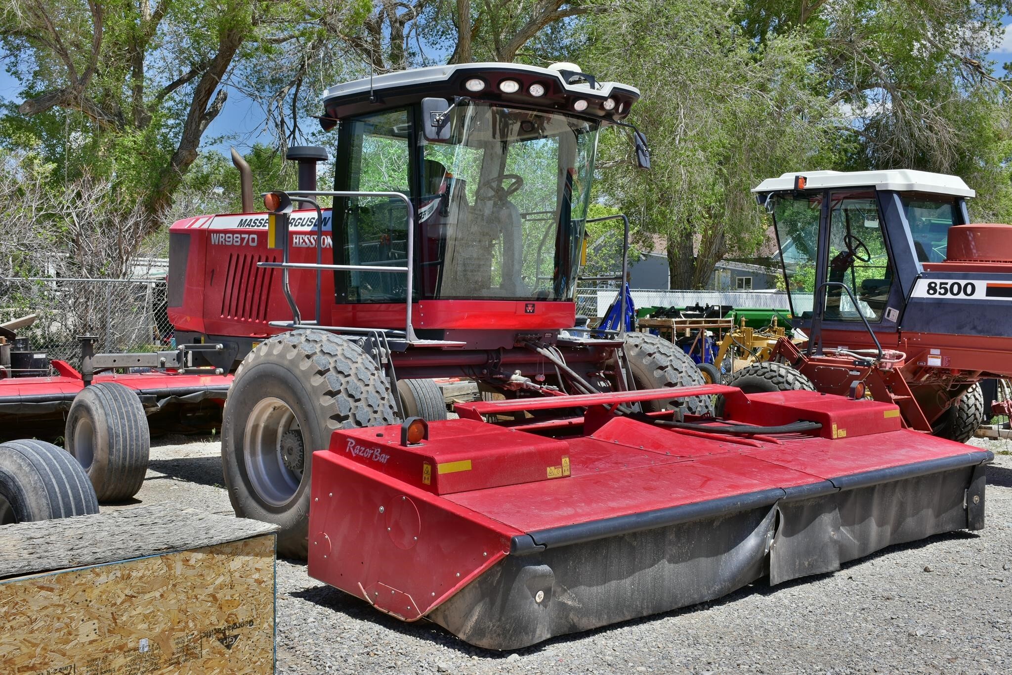 2015 Massey Ferguson WR9870 Self-Propelled Windrowers and Swather