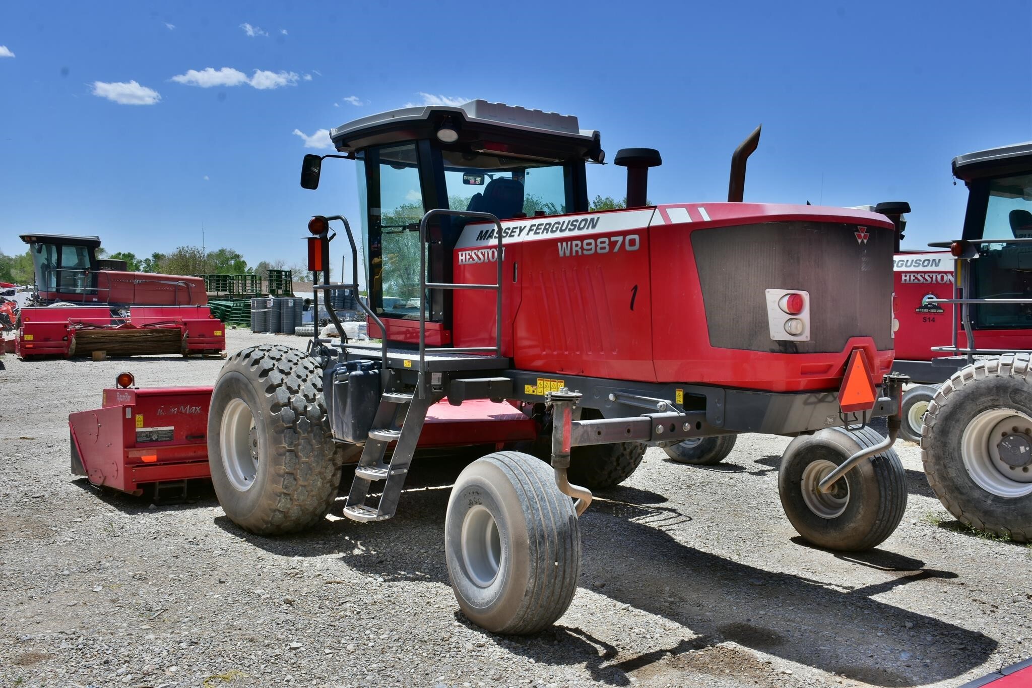 2015 Massey Ferguson WR9870 Self-Propelled Windrowers and Swather
