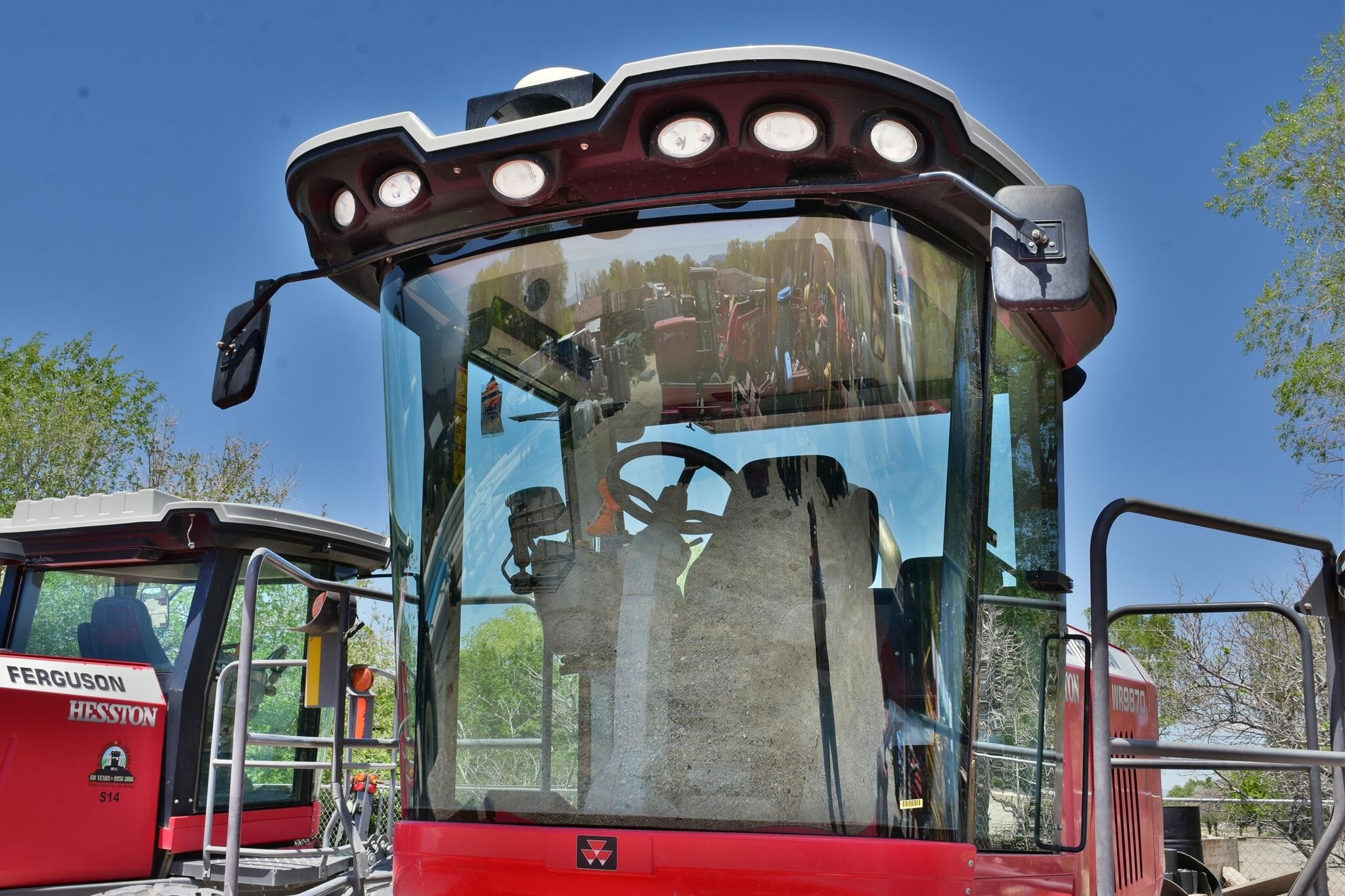 2015 Massey Ferguson WR9870 Self-Propelled Windrowers and Swather