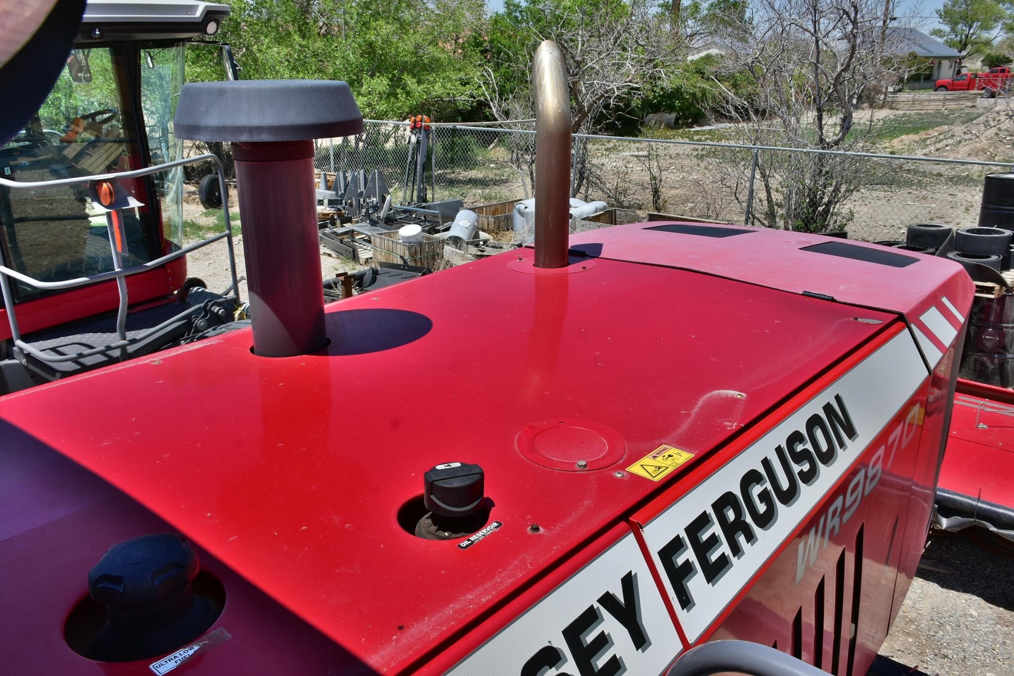 2015 Massey Ferguson WR9870 Self-Propelled Windrowers and Swather