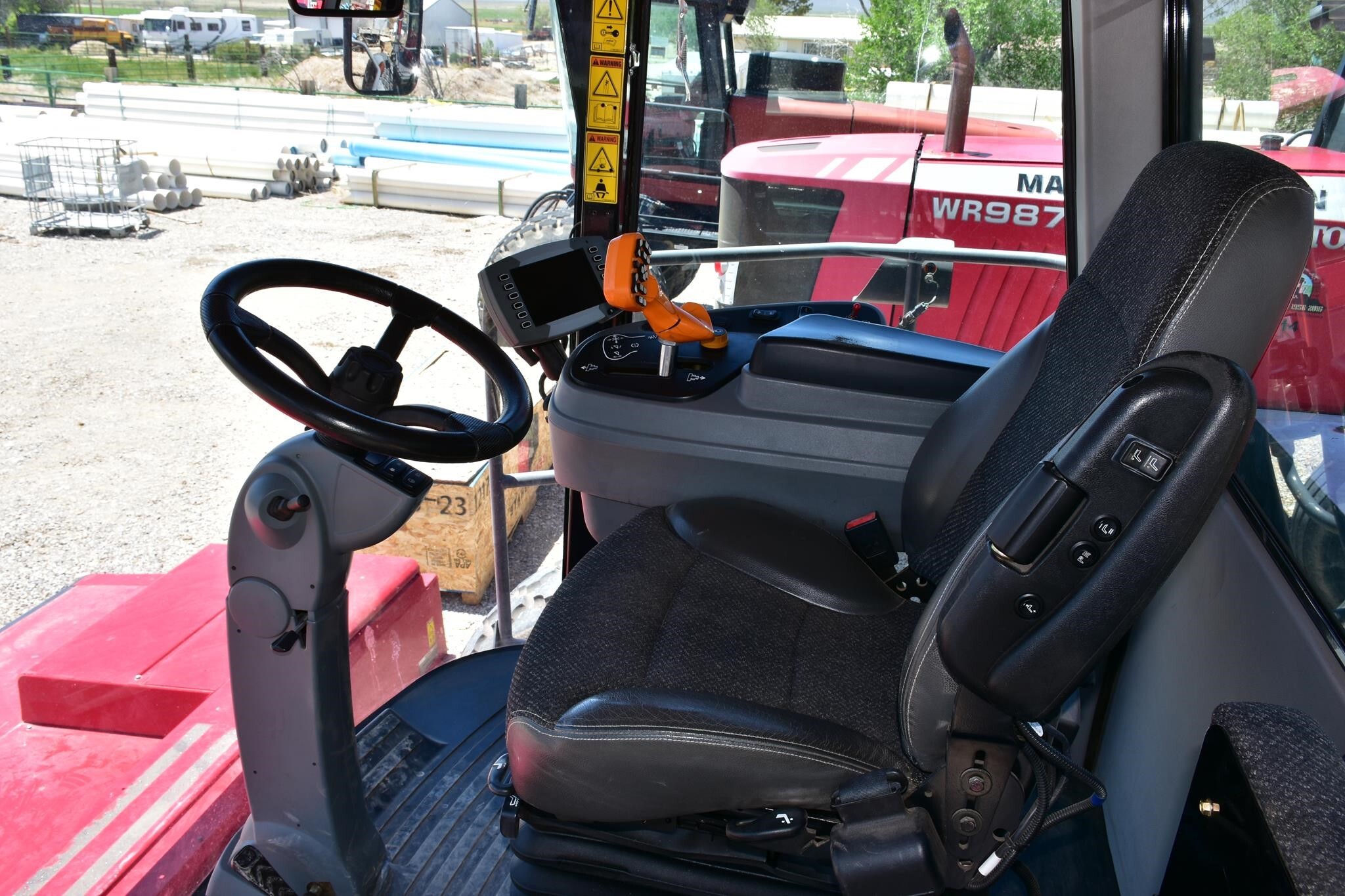 2015 Massey Ferguson WR9870 Self-Propelled Windrowers and Swather