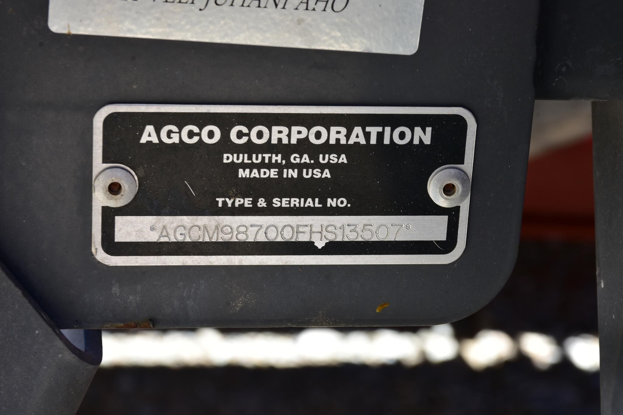 2015 Massey Ferguson WR9870 Self-Propelled Windrowers and Swather