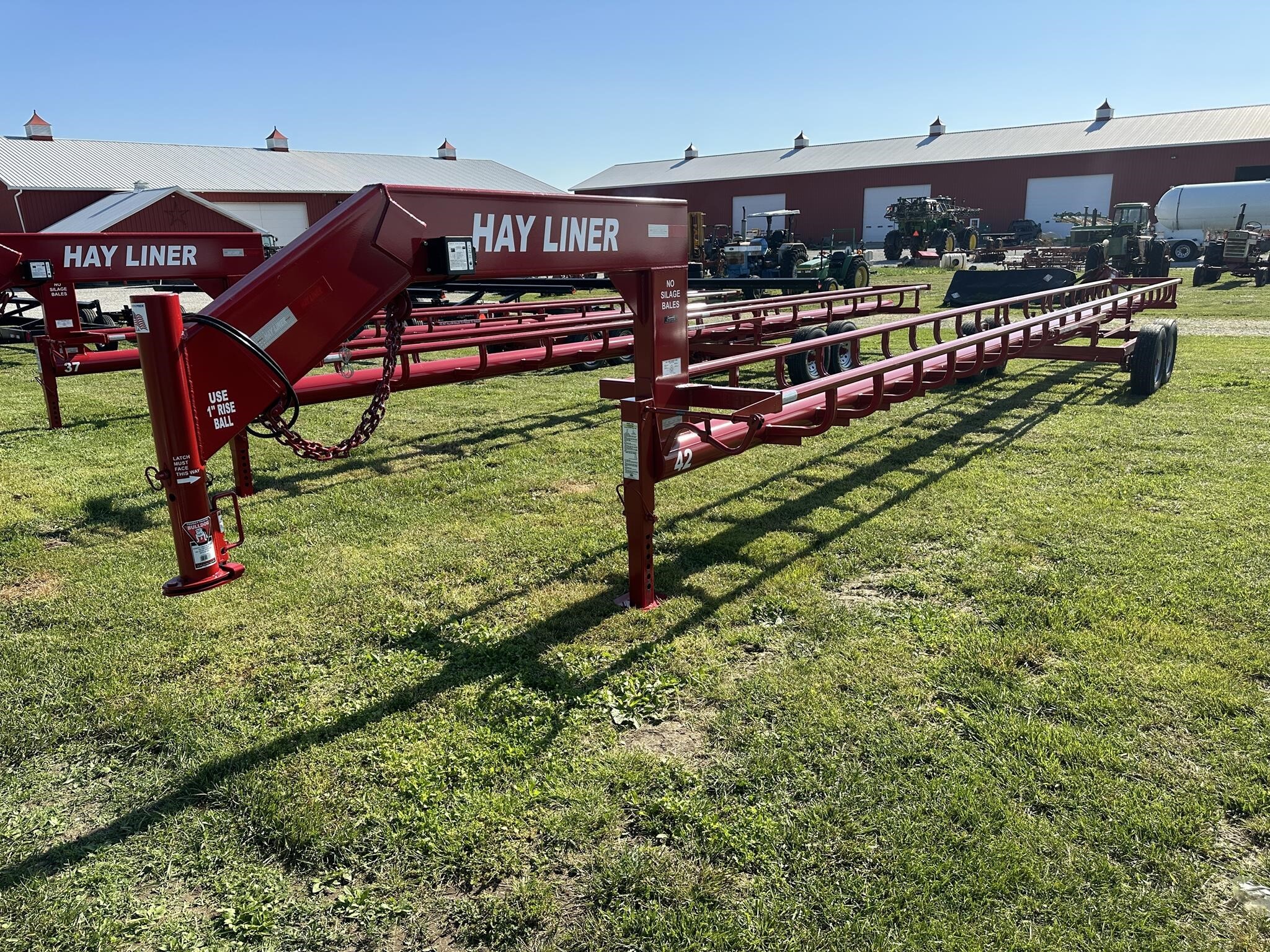 2025 Hayliner 42 Bale Wagons and Trailer