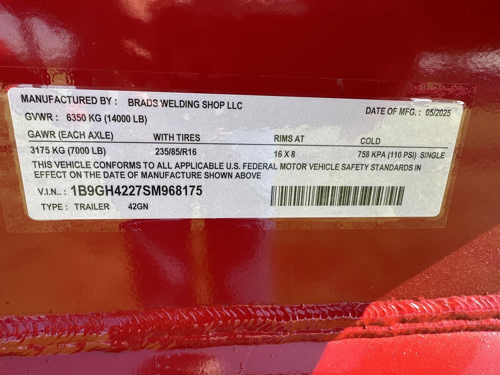 2025 Hayliner 42 Bale Wagons and Trailer