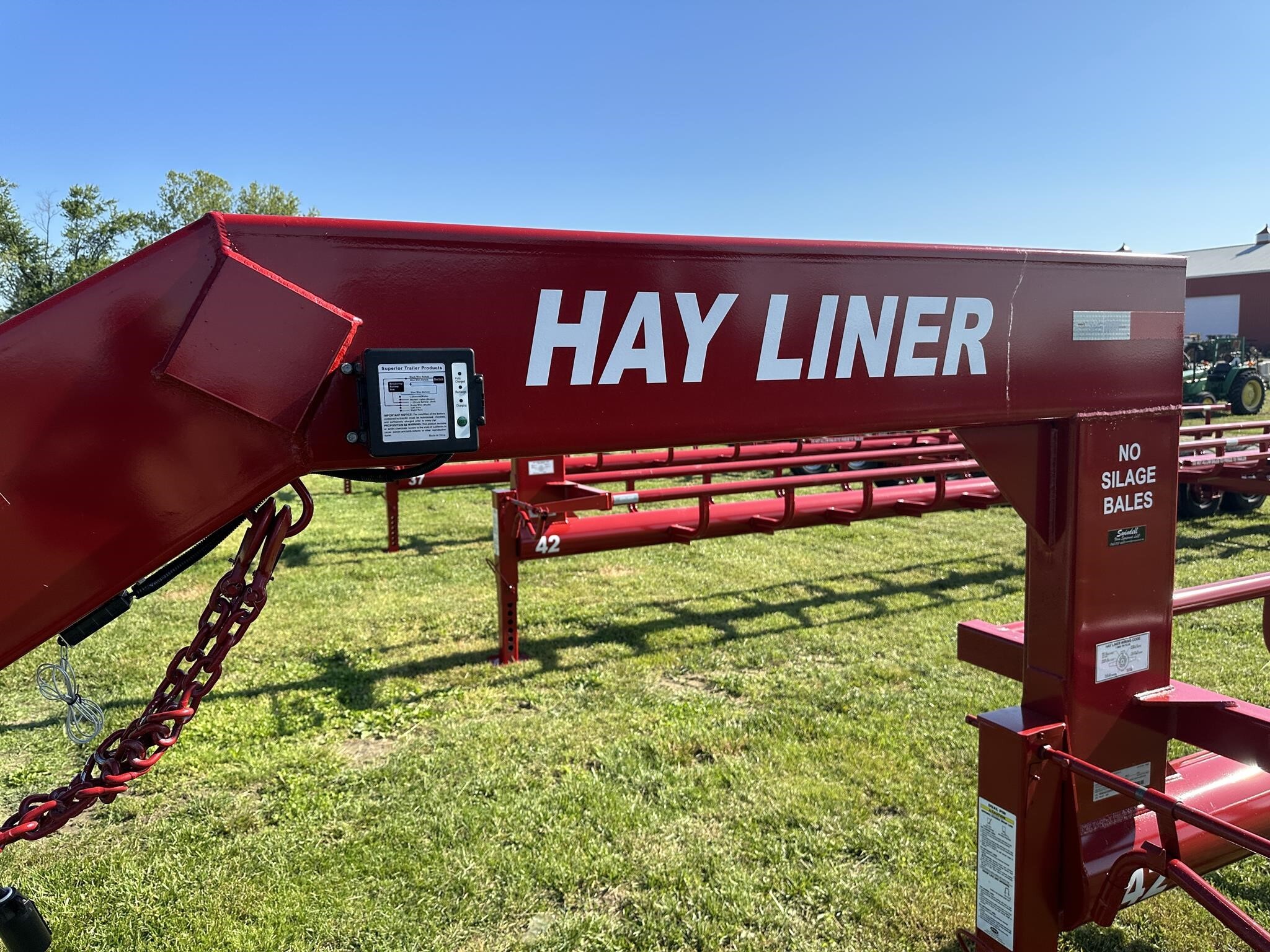 2025 Hayliner 42 Bale Wagons and Trailer