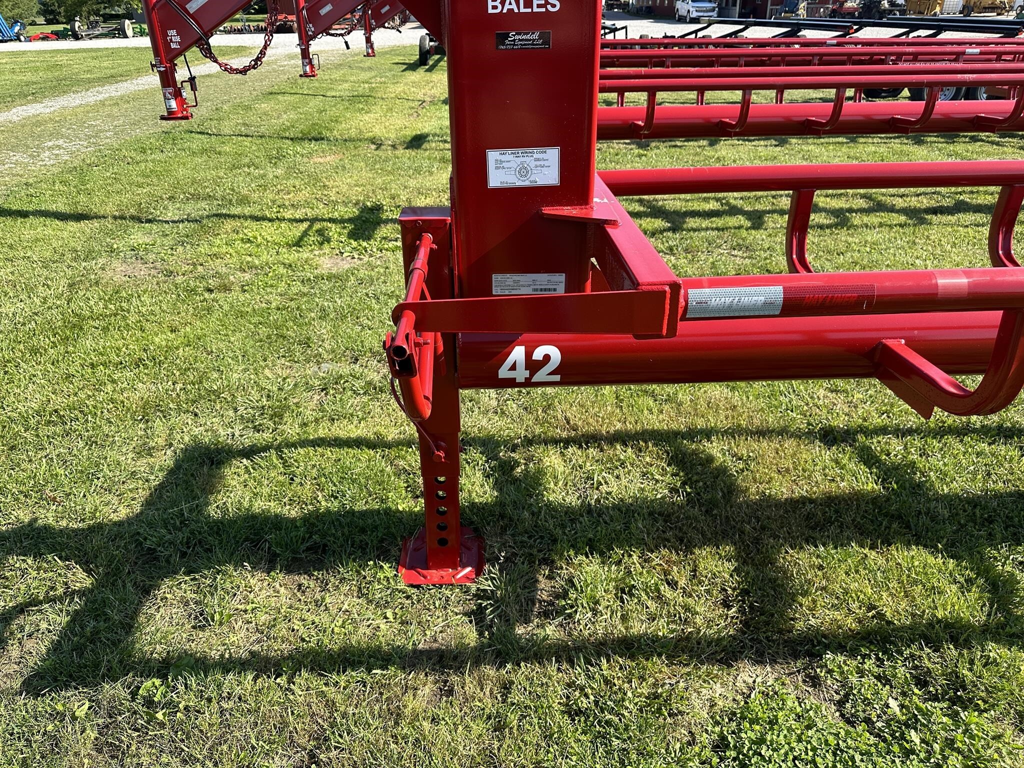 2025 Hayliner 42 Bale Wagons and Trailer