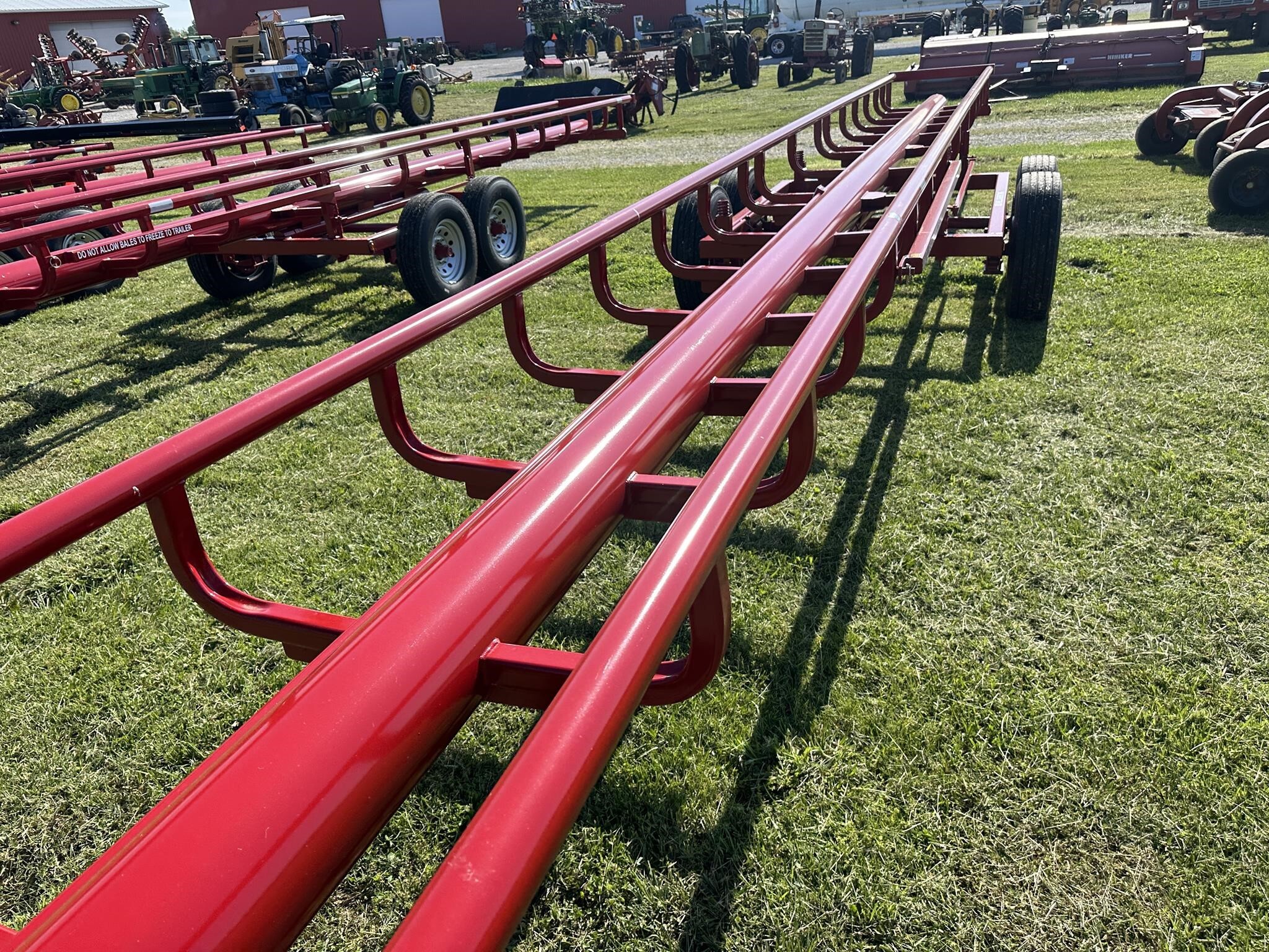 2025 Hayliner 42 Bale Wagons and Trailer