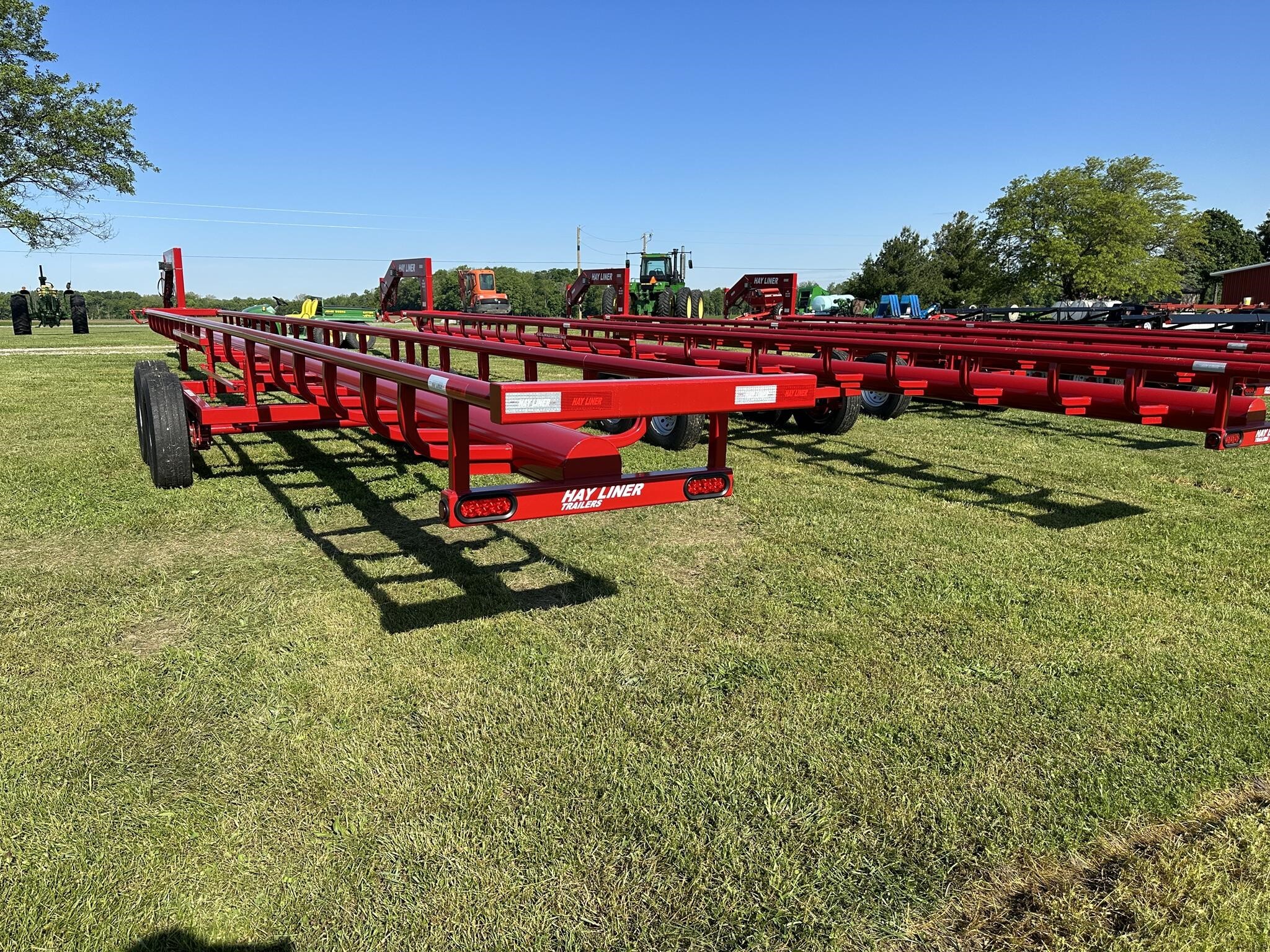 2025 Hayliner 42 Bale Wagons and Trailer