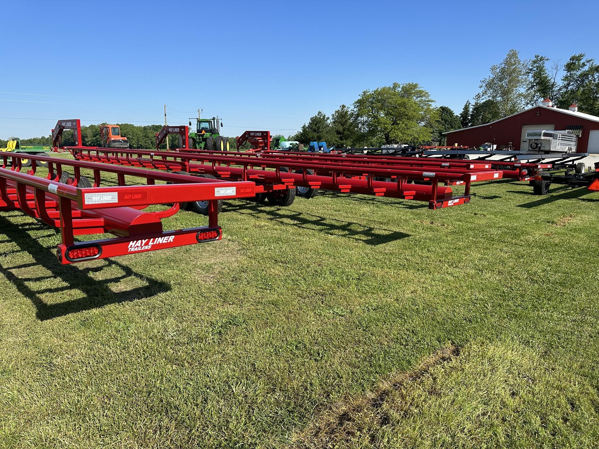 2025 Hayliner 42 Bale Wagons and Trailer