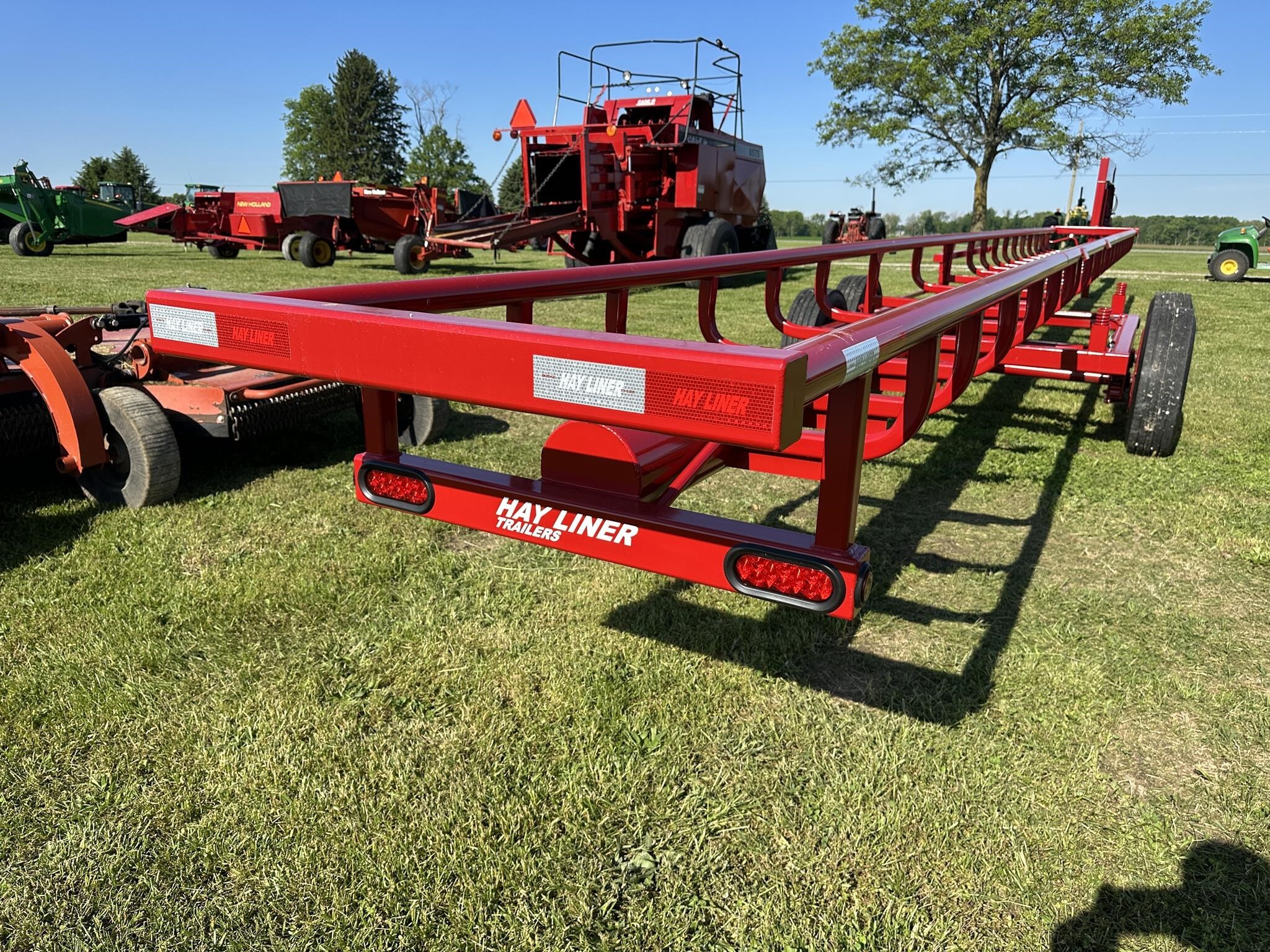2025 Hayliner 42 Bale Wagons and Trailer