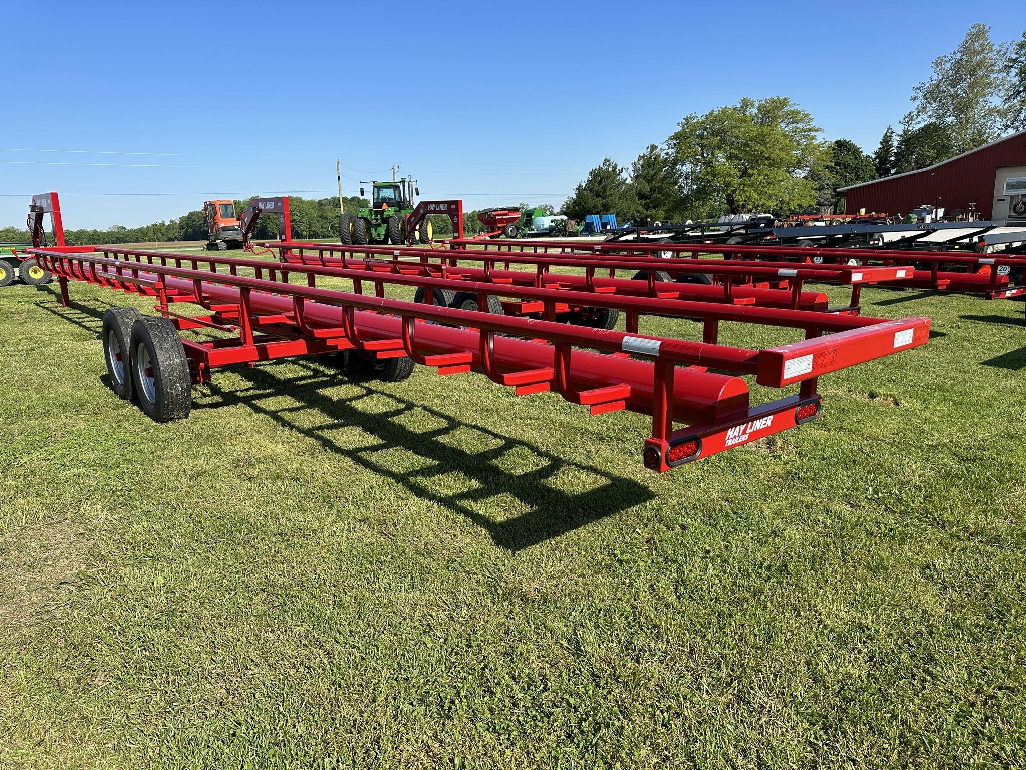 2025 Hayliner 42 Bale Wagons and Trailer