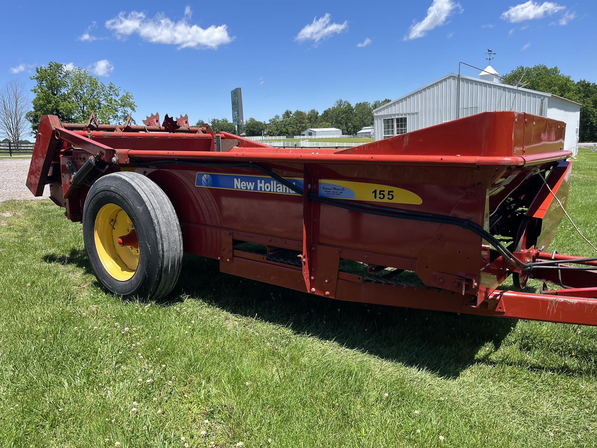 2006 New Holland 155 Manure Spreader