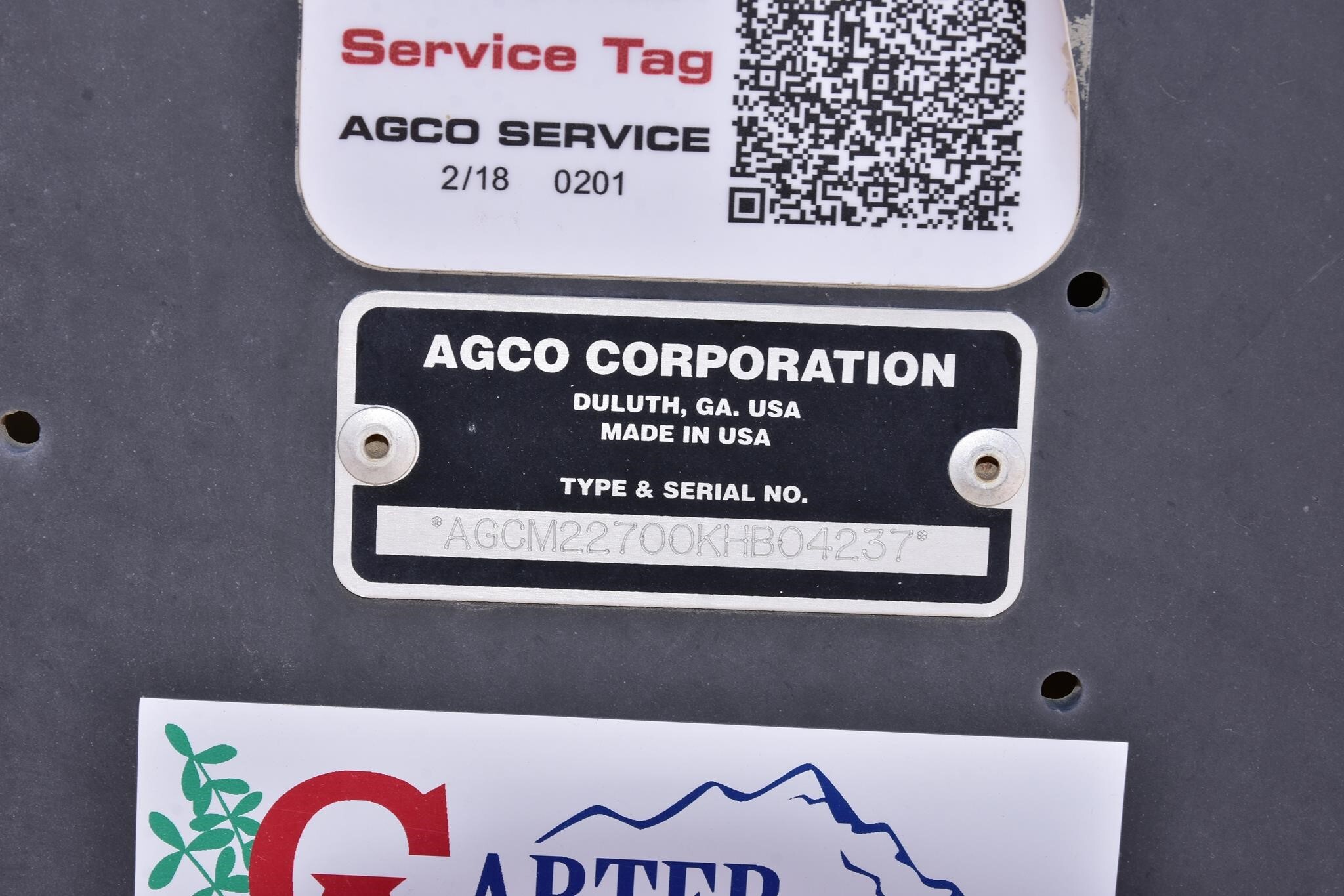 2019 Massey Ferguson 2270 Big Square Baler