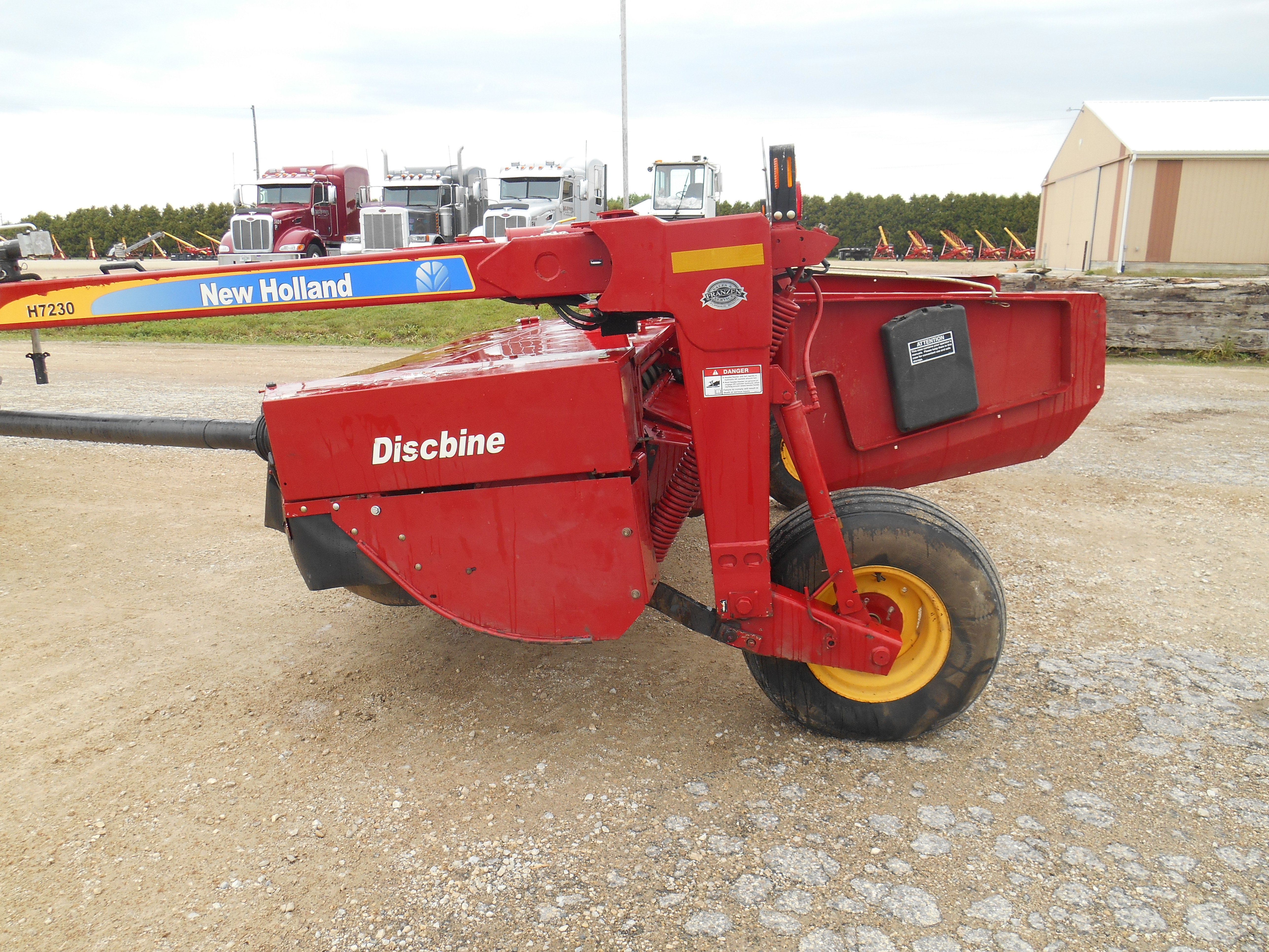 2013 New Holland H7230 Mower Conditioner